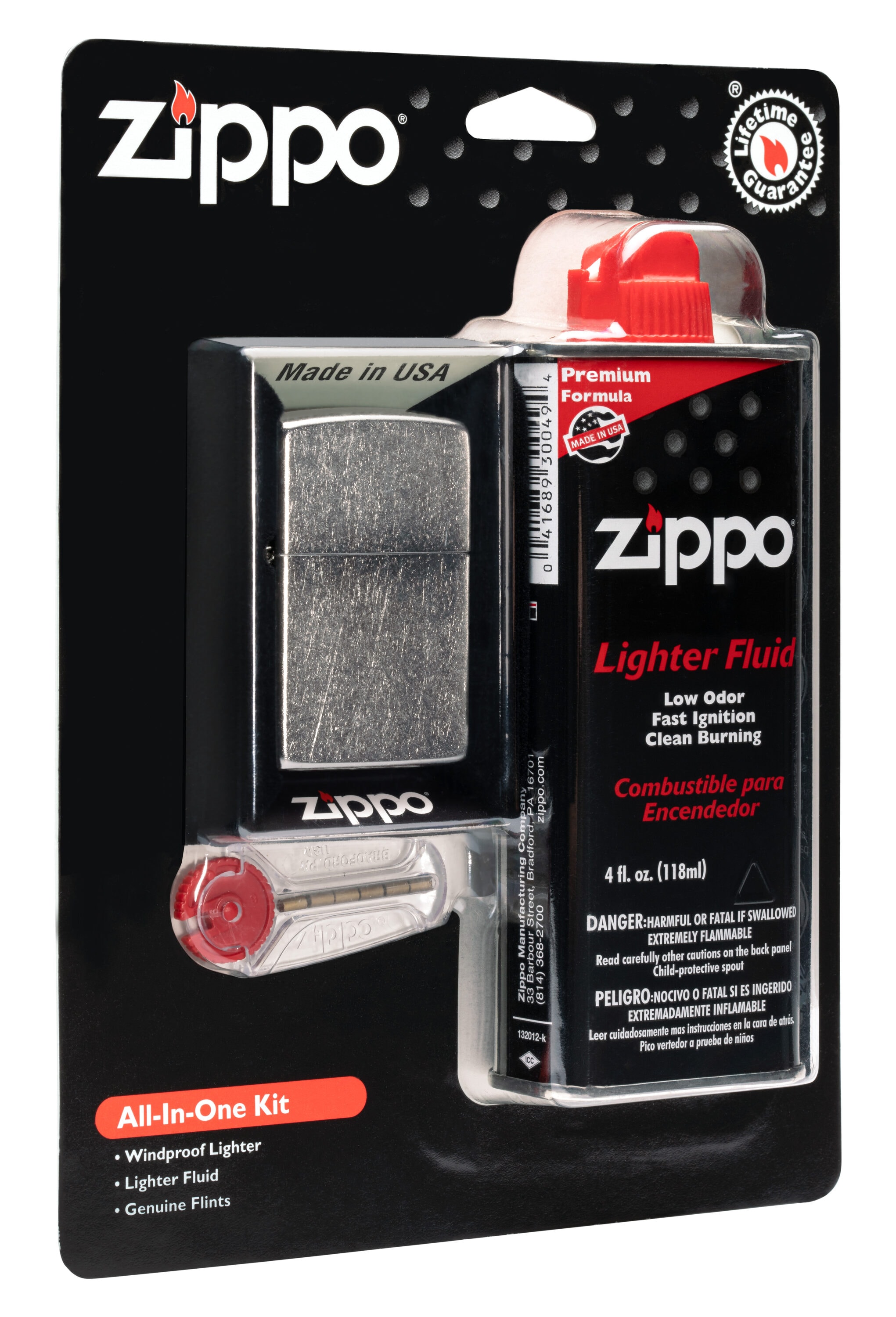 ZIPPO 1.25-in 0.48-lb Chrome Brass Fire Pit Accessory Pack in the