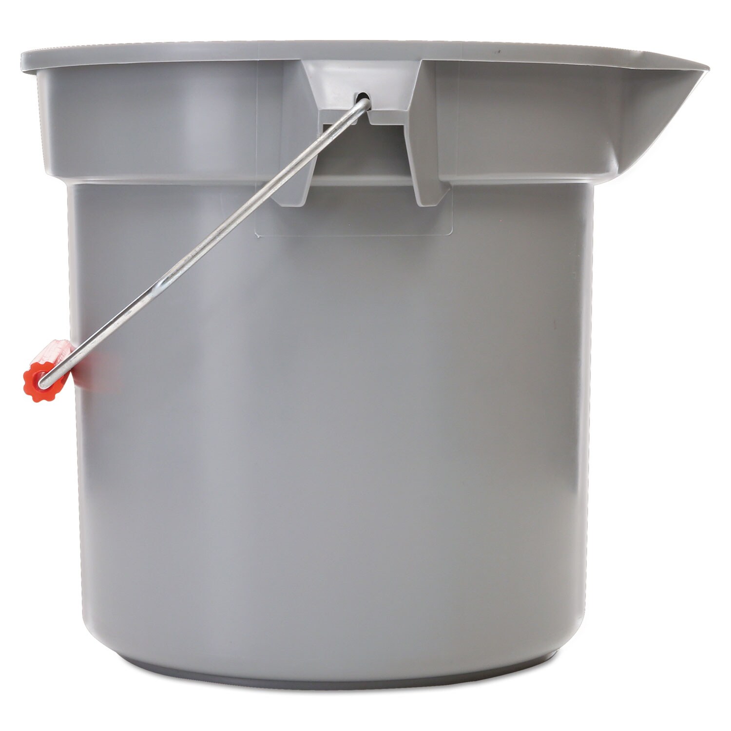 Rubbermaid FG261400GRA BRUTE BUCKET14-QT GREY