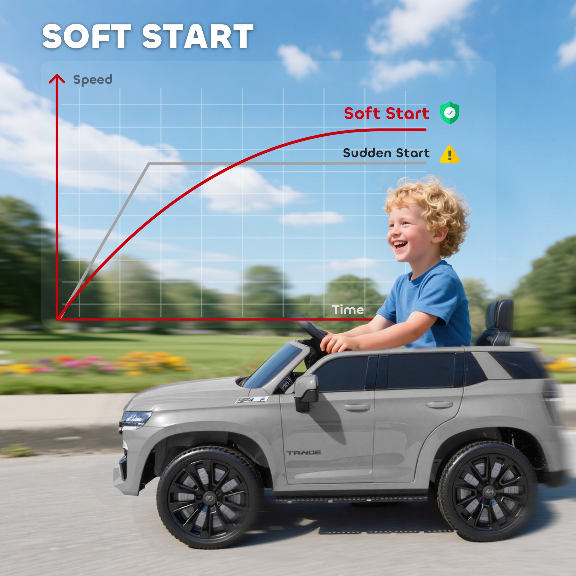 Aosom 370-237V80GY Play-Toys - View #5