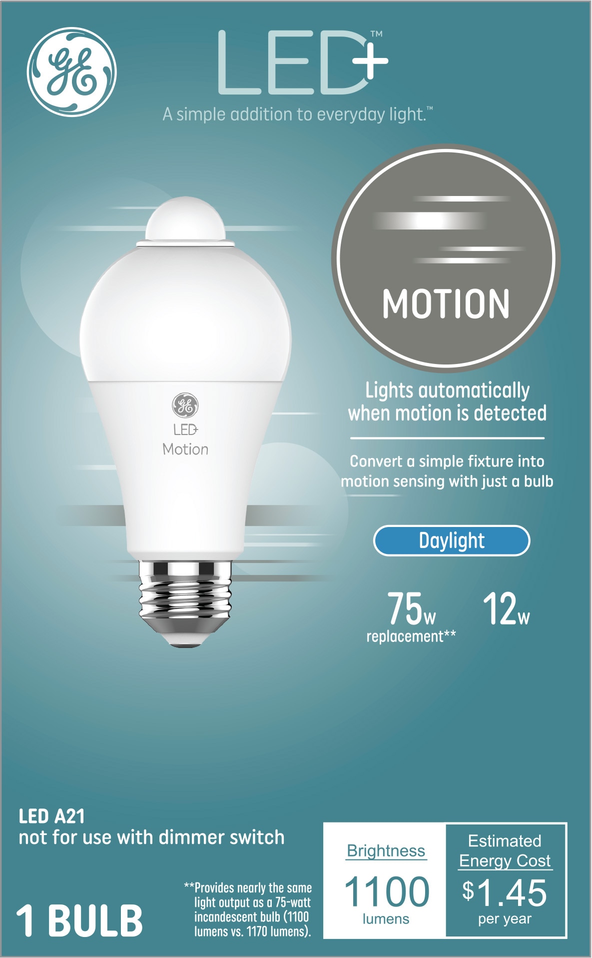 Light Bulbs with Motion Sensor at
