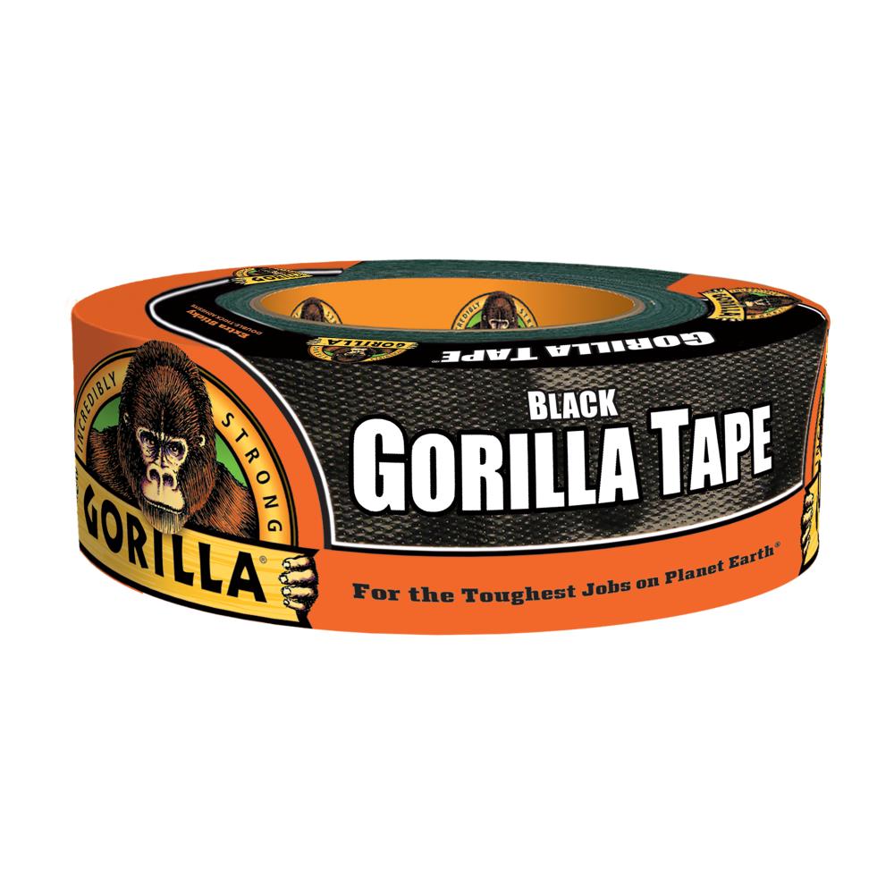 GORILLA GLUE Black Duct Tape 1.88-in x 35 Yard(S) at