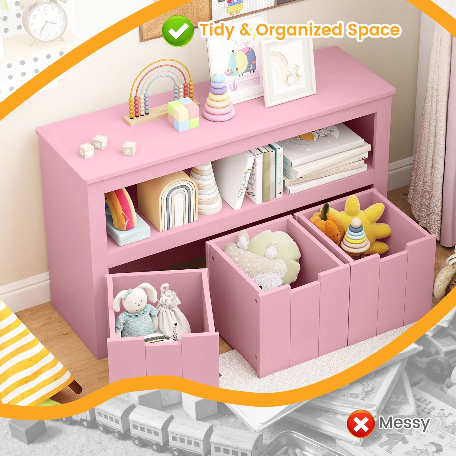 Costway CSHY004063 Utility-Storage-Cabinets - View #7