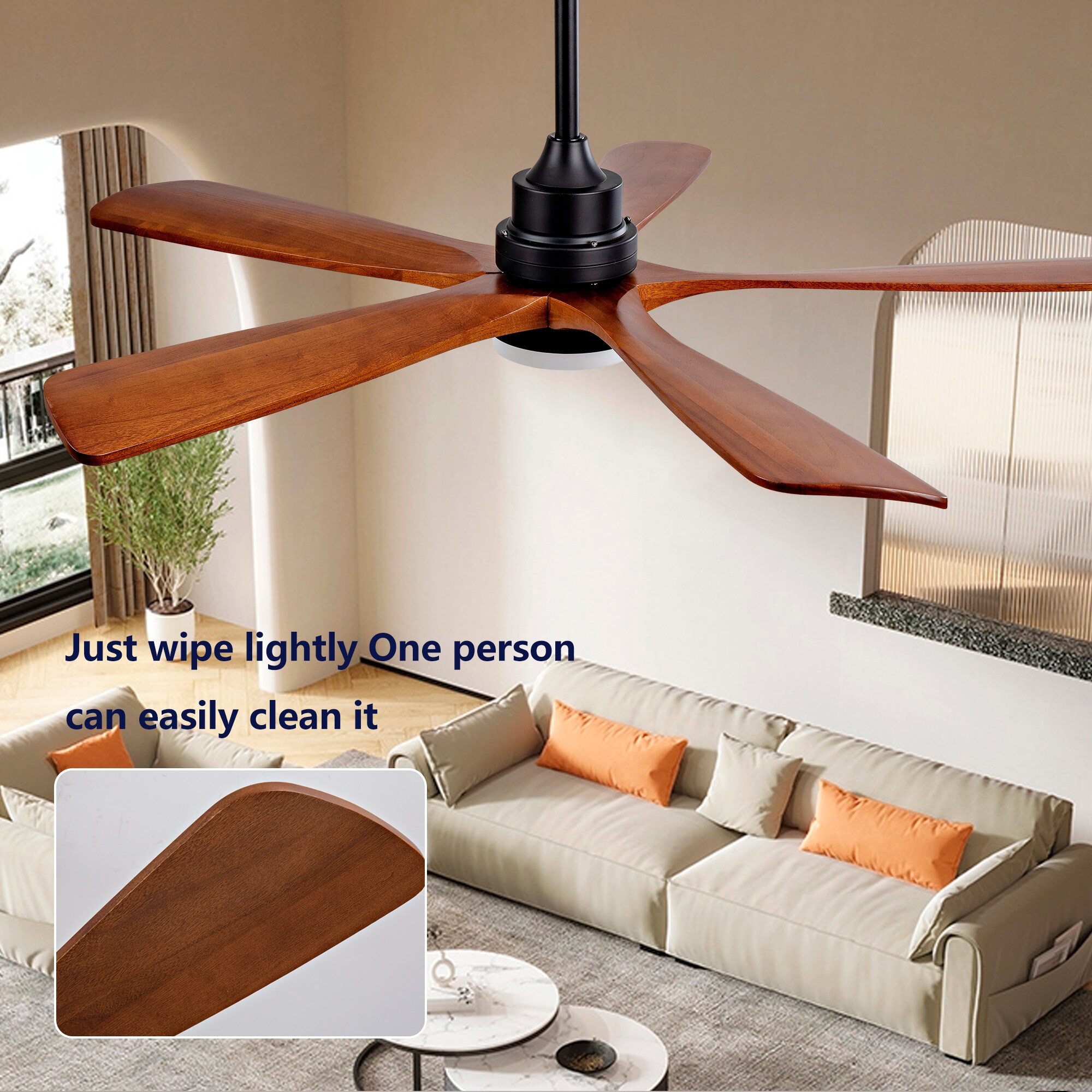 YOTOO GG52SHT-5620BK-1L Ceiling-Fans - View #15