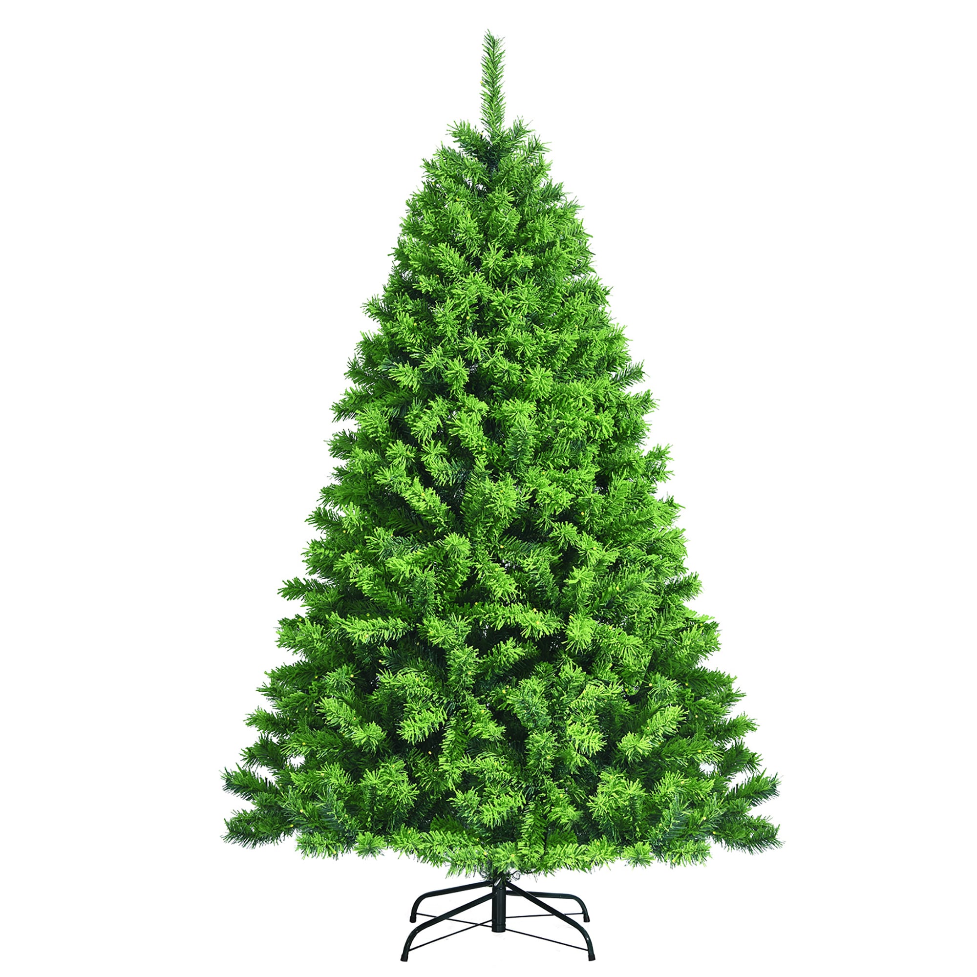 Costway CM23575 6.5-ft Flocked Artificial Christmas Tree