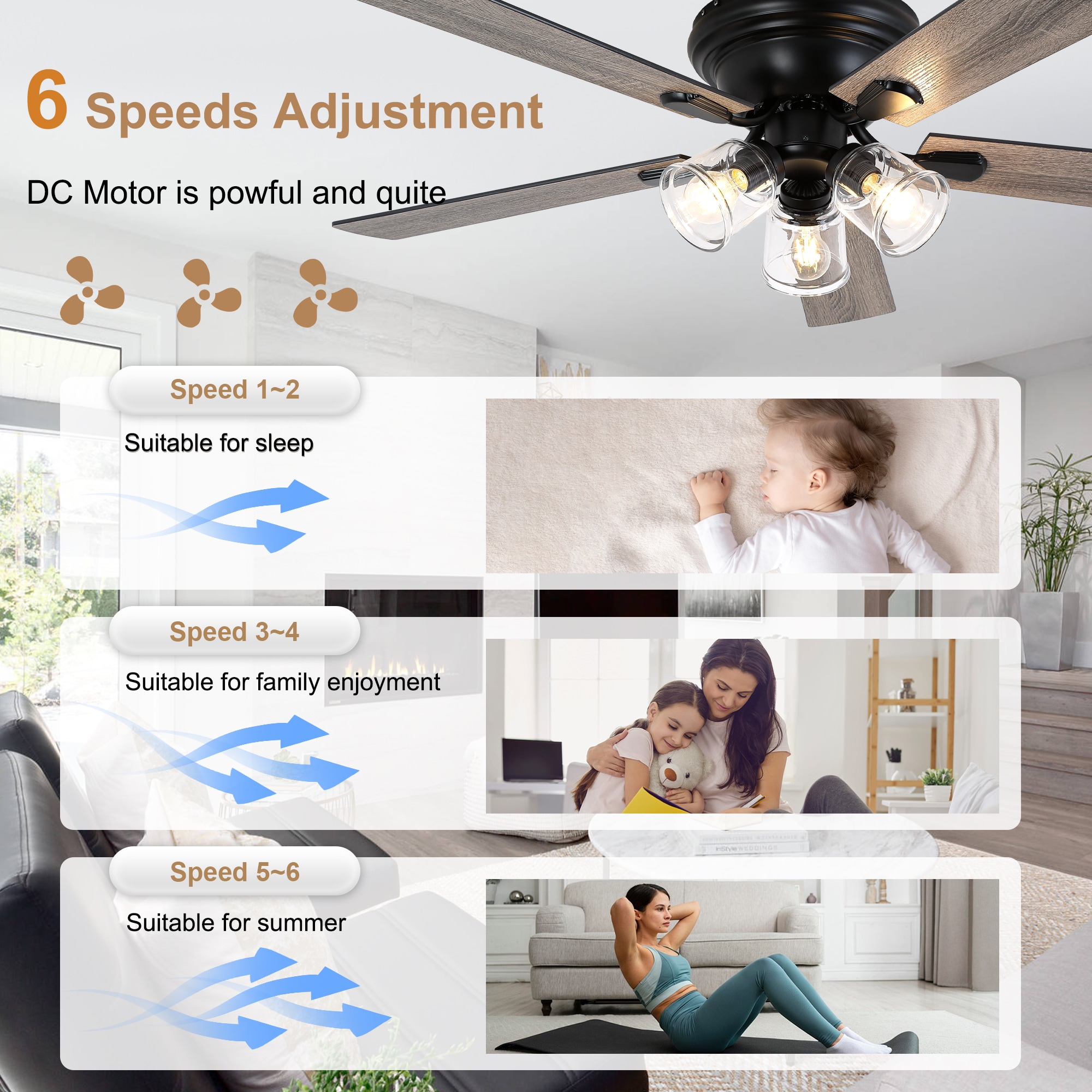 Bella Depot WSFSD2020 Ceiling-Fans - View #10