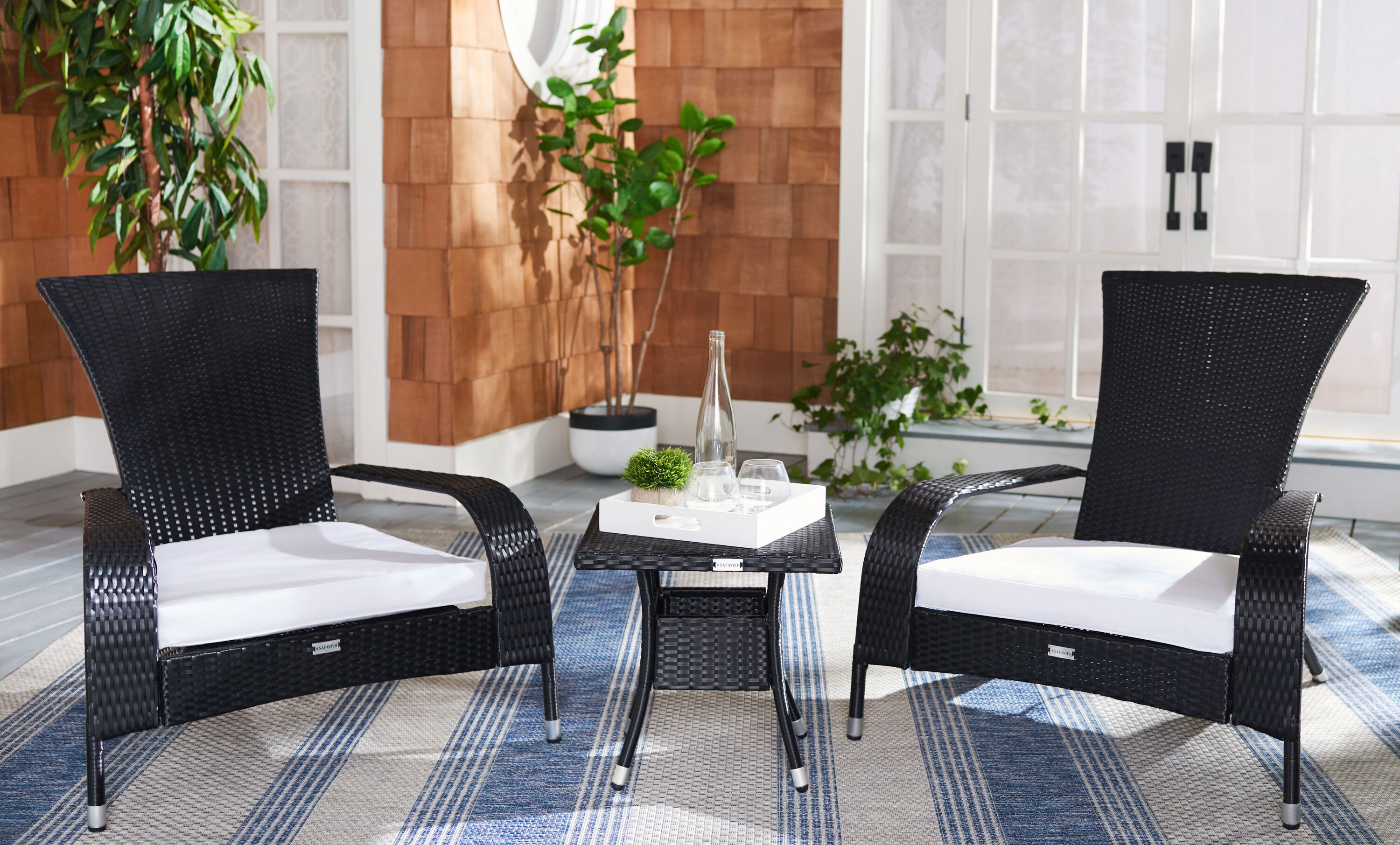 Safavieh PAT7719A Patio-Conversation-Sets - View #7