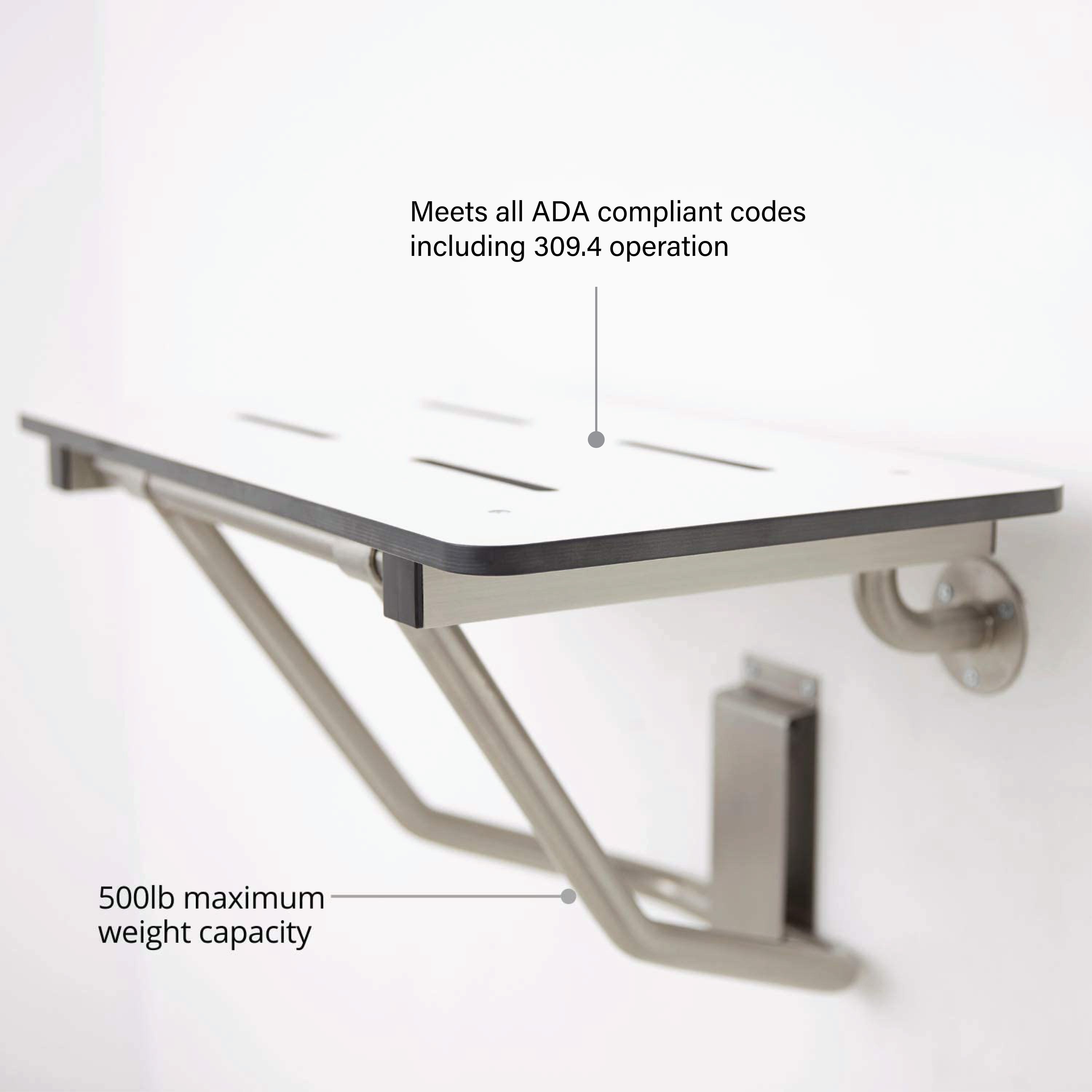 Seachrome SSB-180150-PWS Bath-Safety-Seats-Benches - View #4