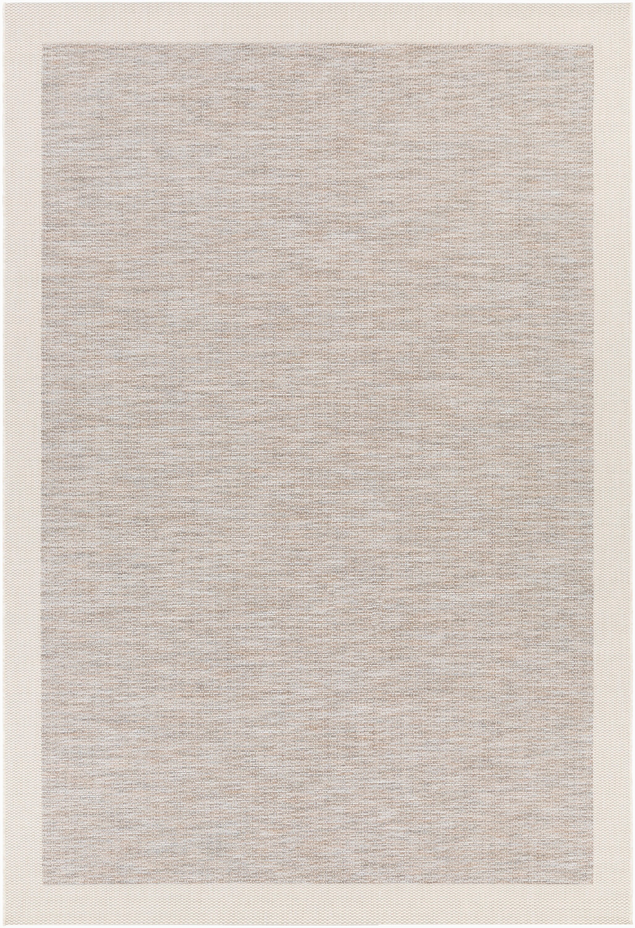 Surya Santa Cruz 8 X 11 Taupe Indoor Solid Area Rug in the Rugs