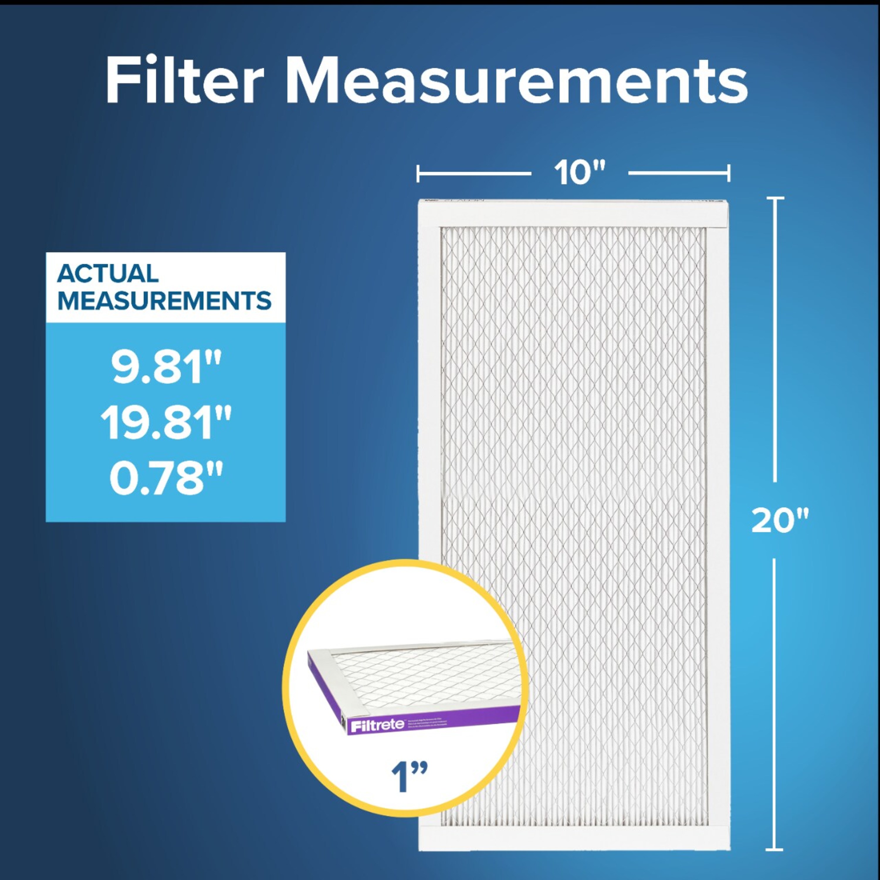 Filtrete 2007DC-9 Air-Filters - View #3
