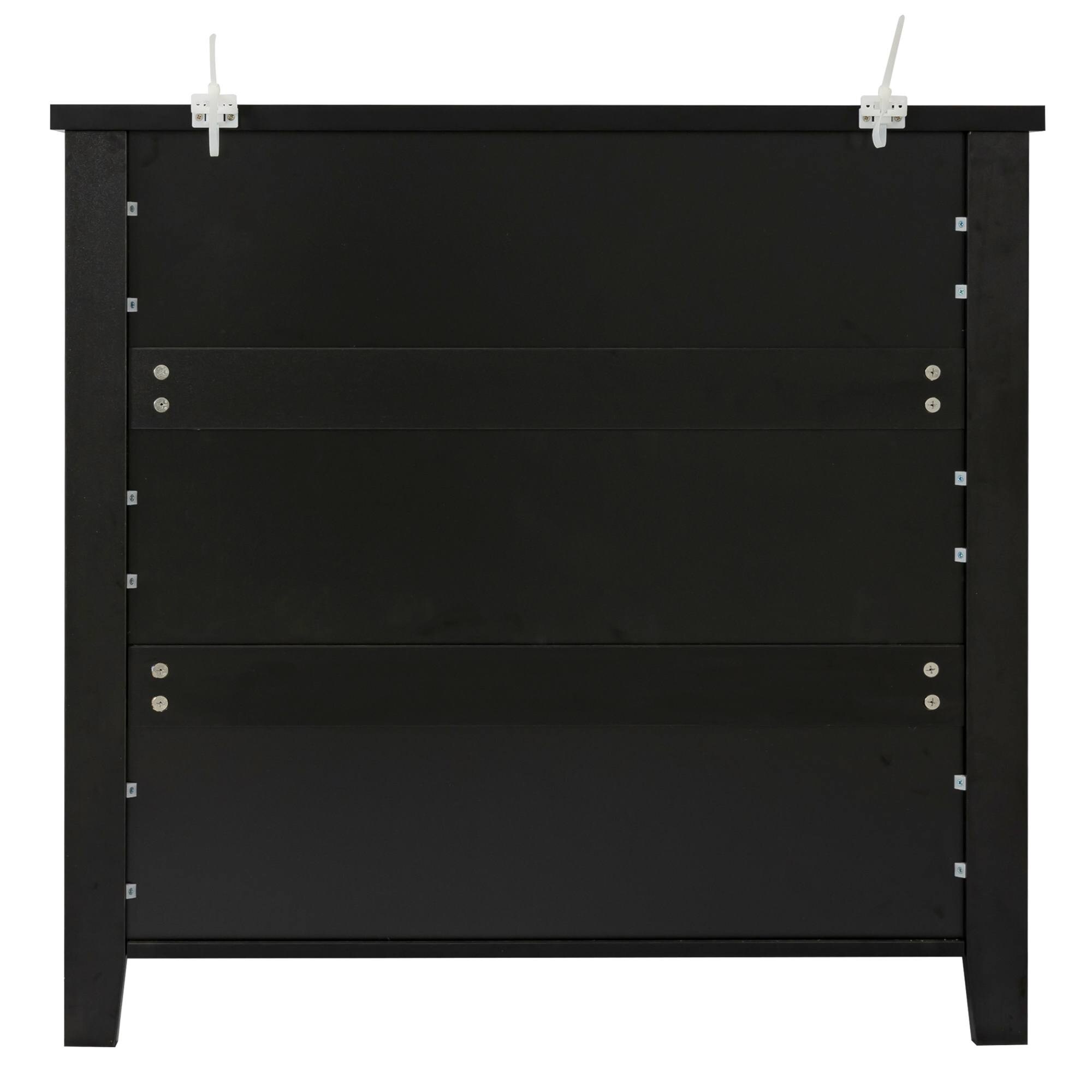 yiekholo-black-4-drawer-standard-dresser-in-the-dressers-department-at