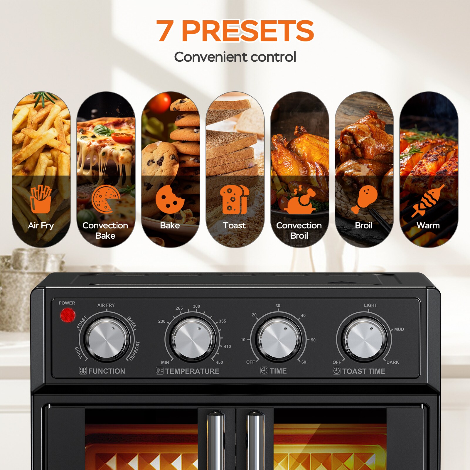 Elite Gourmet CLF-P401138 Countertop-Toaster-Ovens - View #2