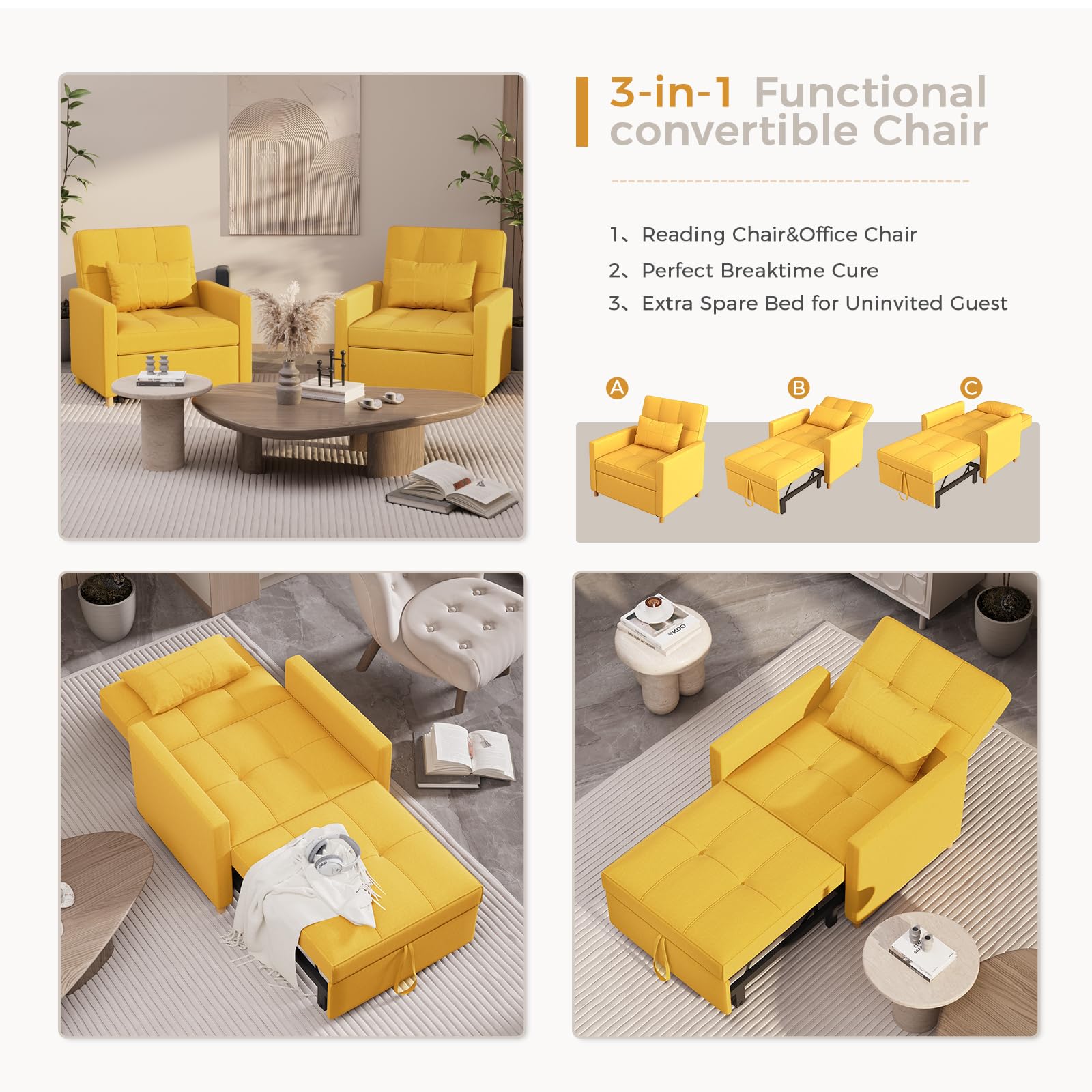 AECOJOY 13148YE-LS01 futons - View #6
