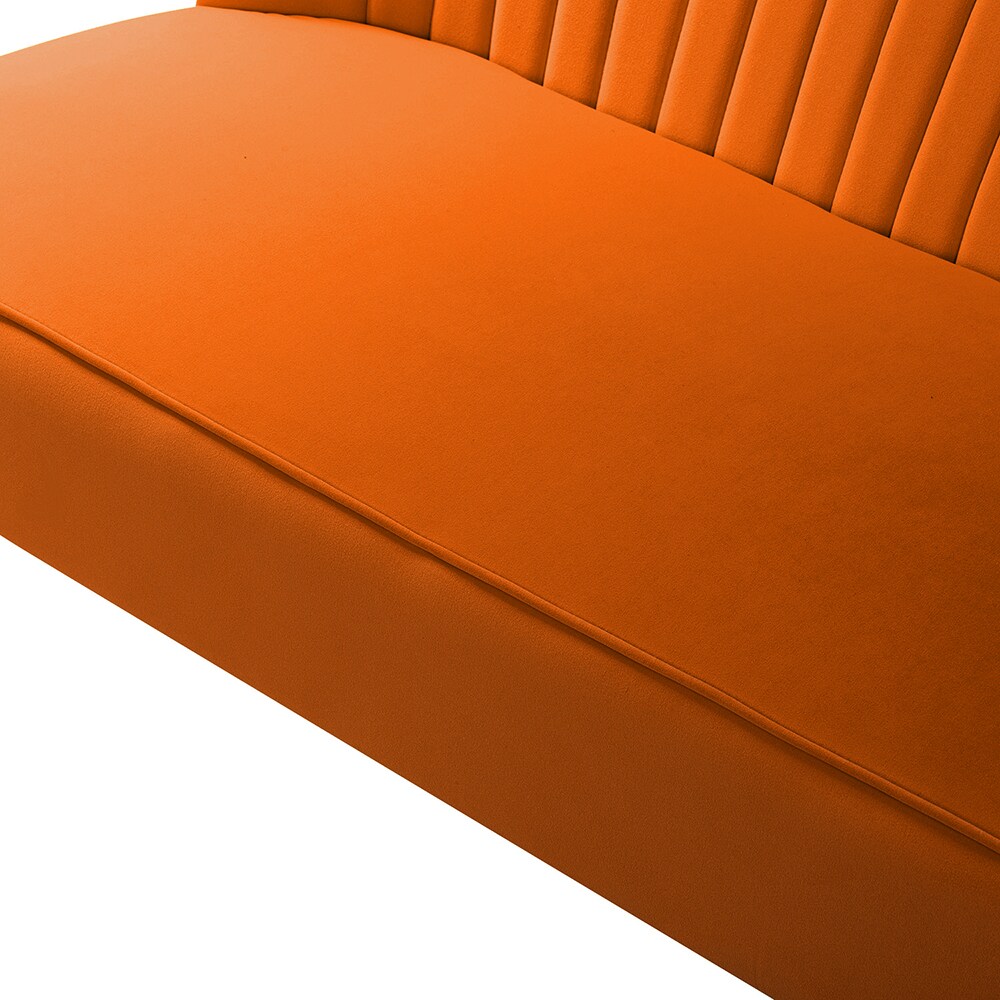 14 Karat Home SFM0140-ORANGE Sofas-Loveseats - View #6
