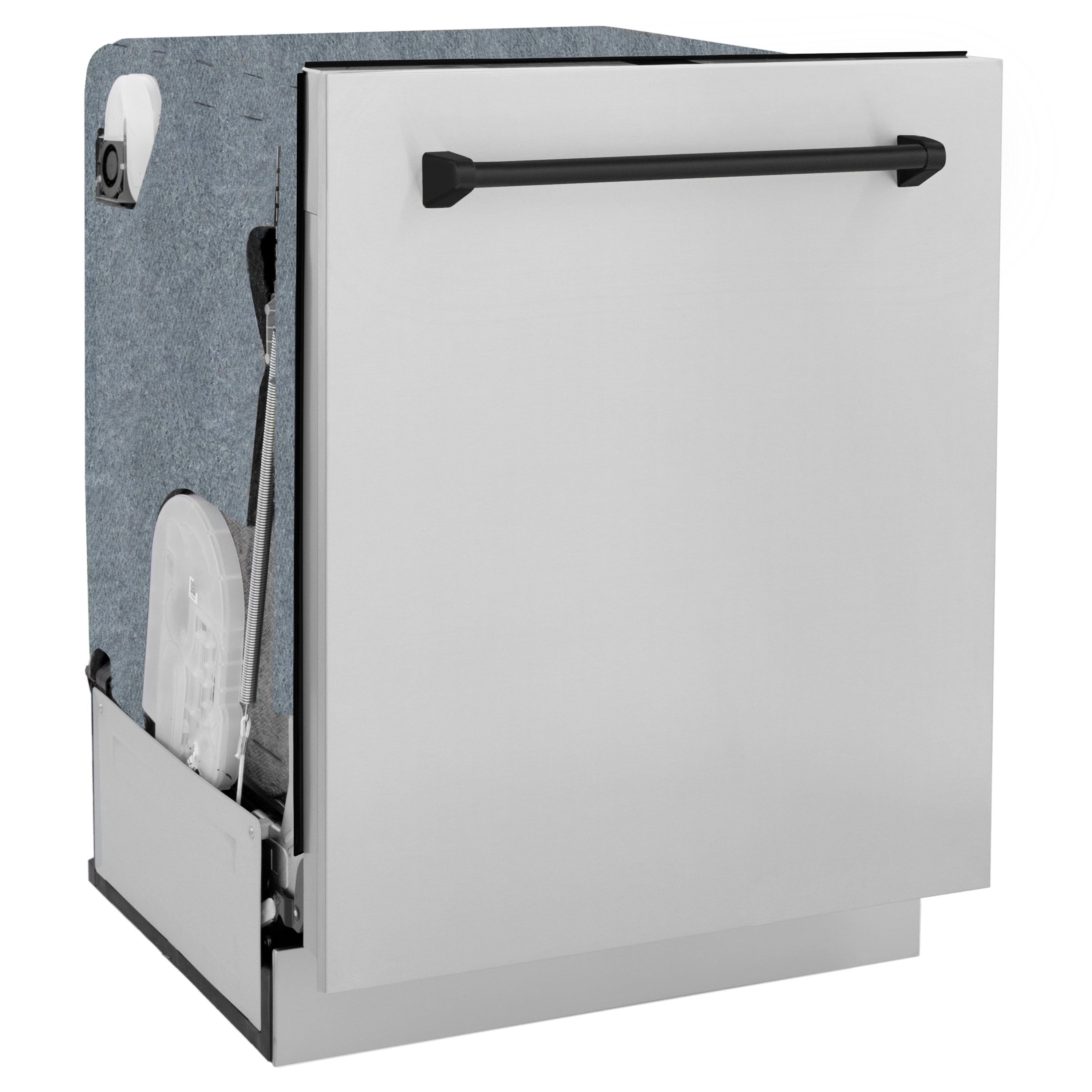ZLINE KITCHEN & BATH DWMTZ-304-24-MB Builtin-Dish - View #3