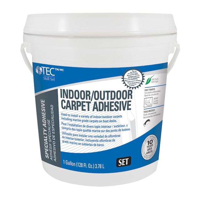 Tec Skill Set Outdoor Carpet Adh 1 Gallon Flooring Adhesive In The Adhesives Department At Lowes Com
