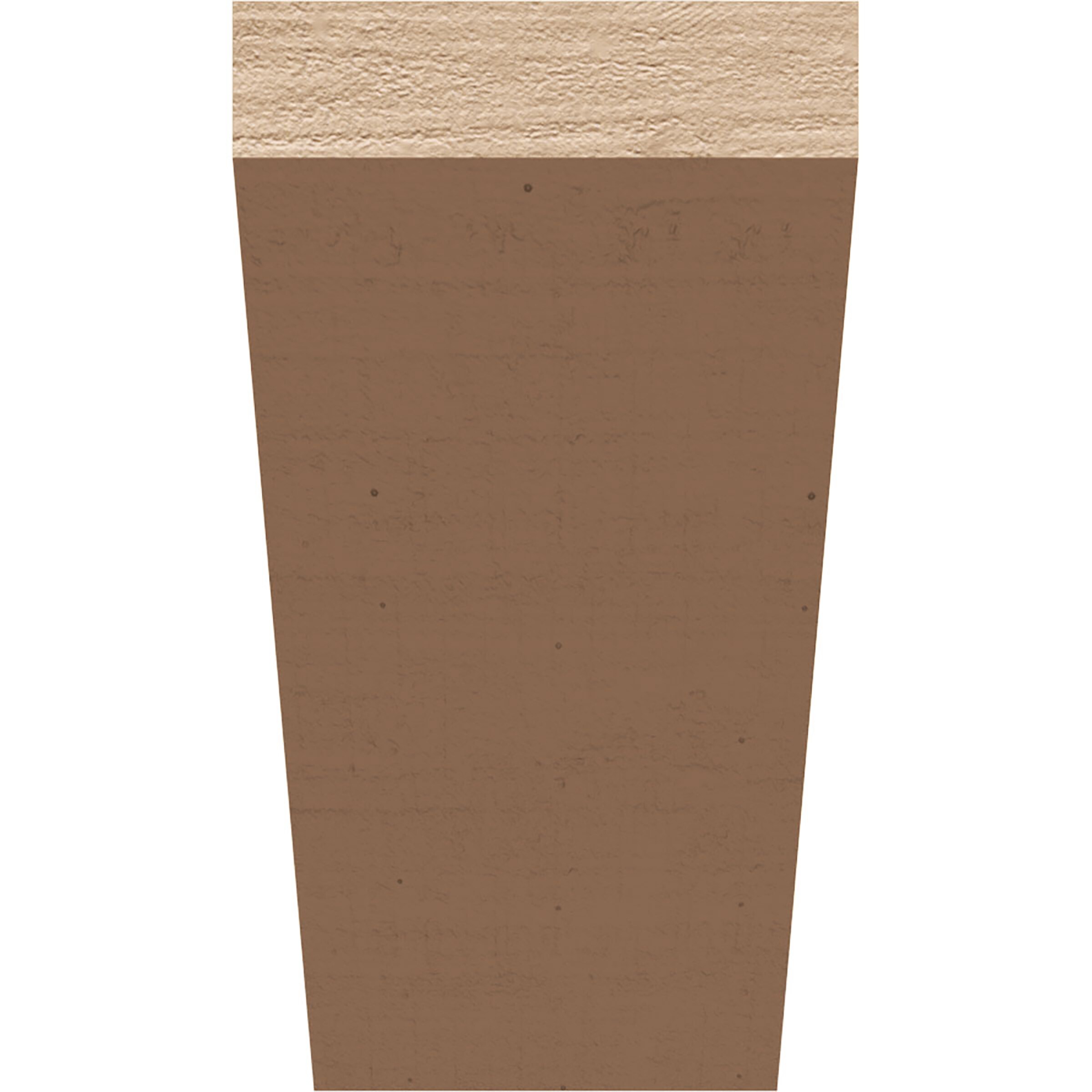 Ekena Millwork RFTU02X04X16CONRCPR Exterior-Brackets-Braces - View #2
