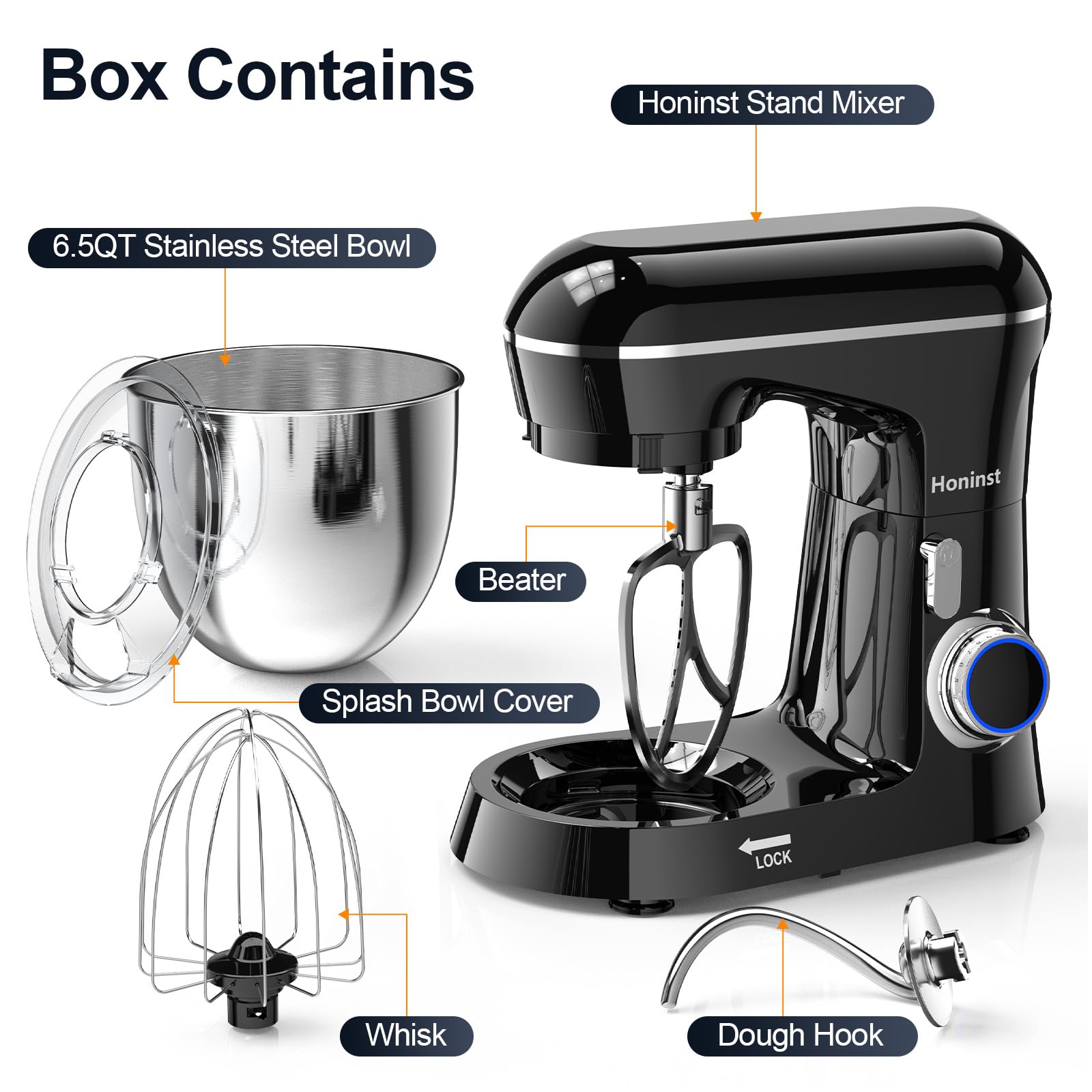 Jeremy Cass MATAKI1531OB Stand-Mixers - View #4