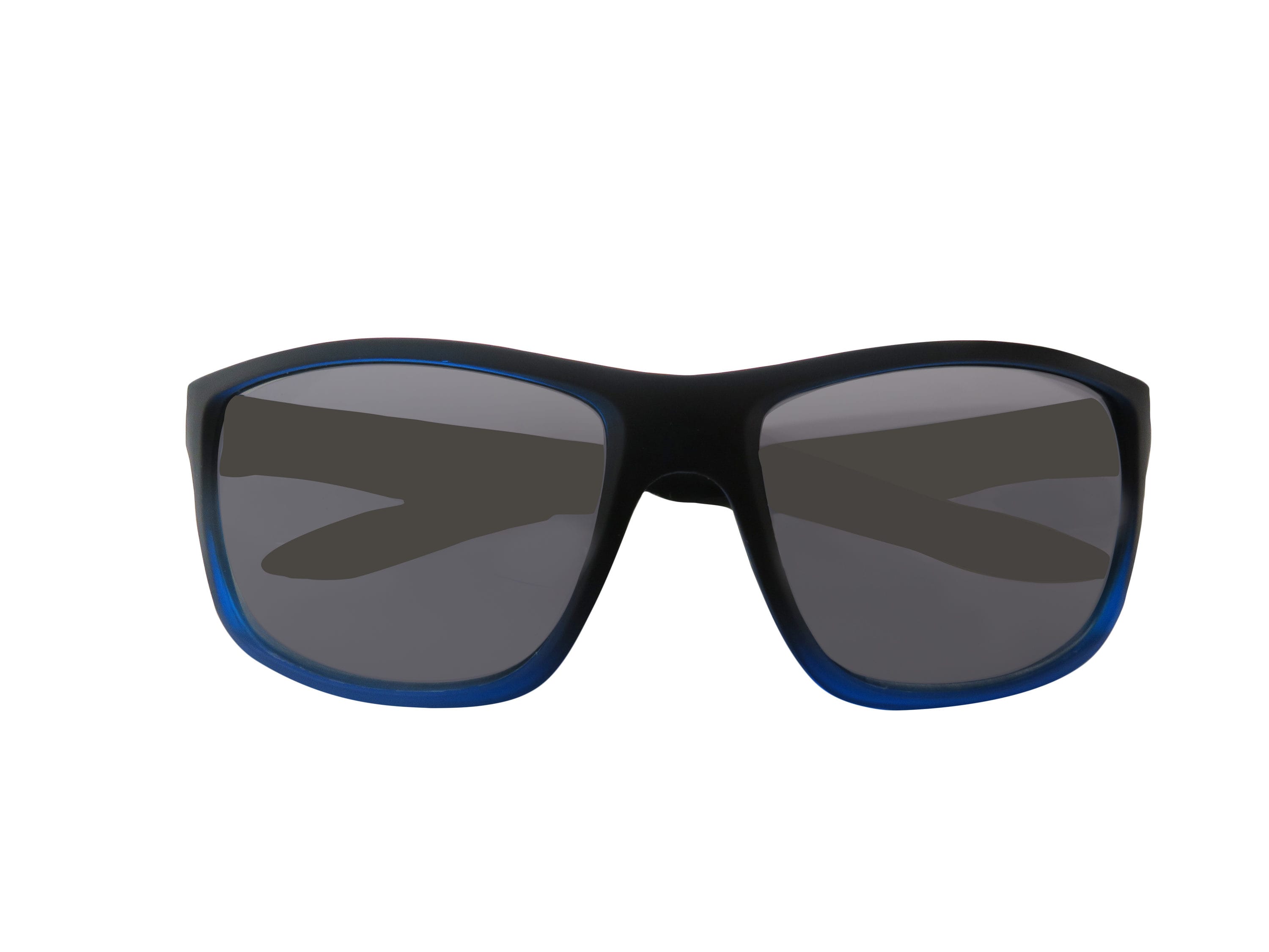 Hillman Men's Polarized Black and Blue Plastic Sunglasses in the