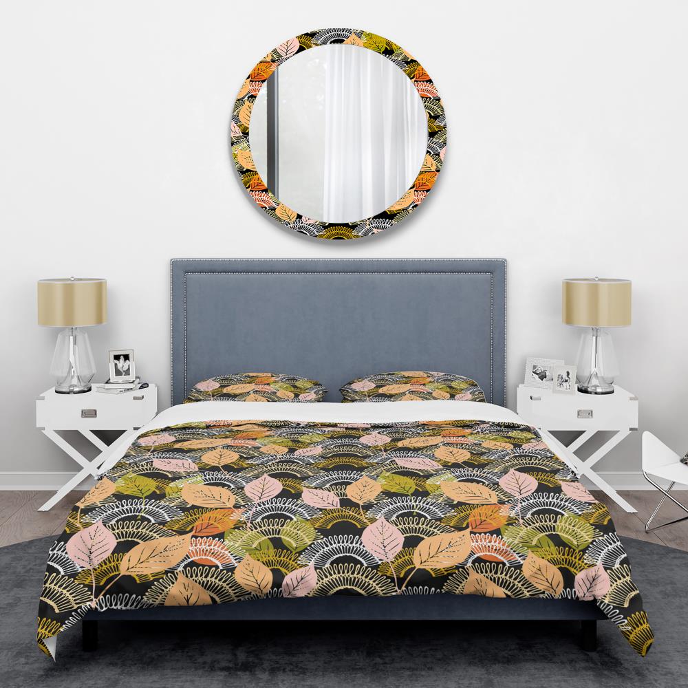 Designart BED24582-T 3 -Piece Multi-Color Twin Duvet cover Set