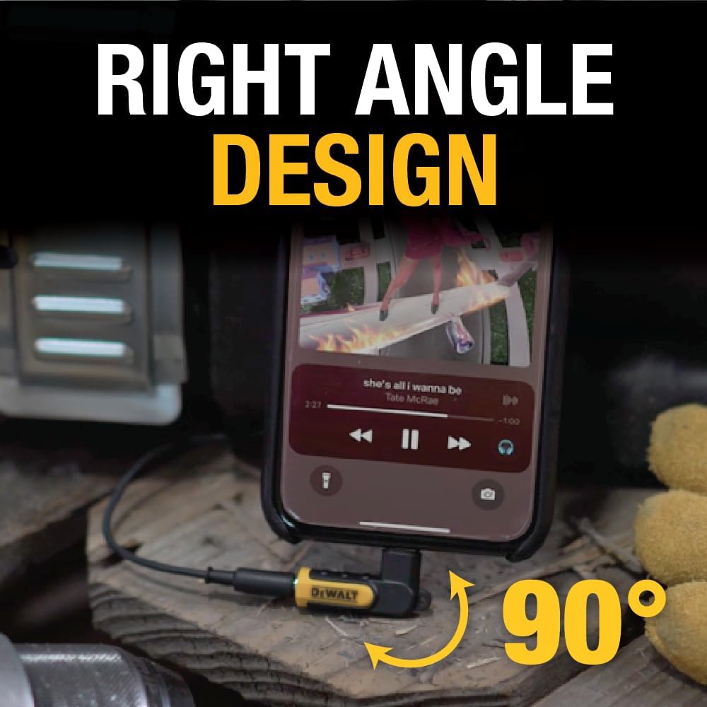 DEWALT 190 9037 DW2 Audio-Connectors - View #3