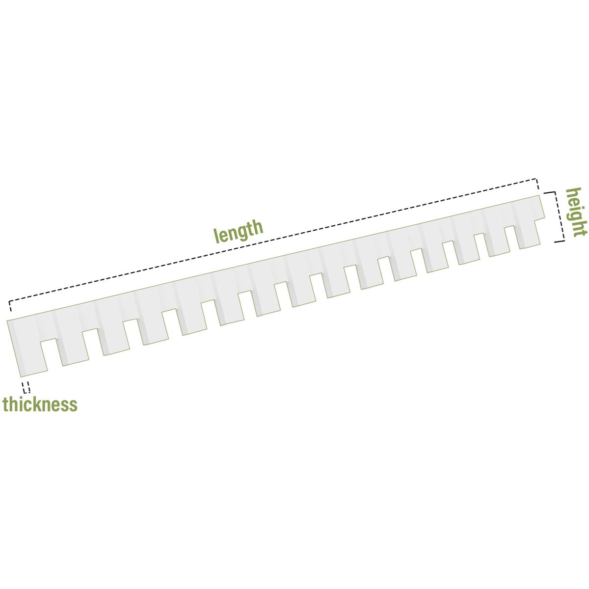 Ekena Millwork DENP06MNR02 Crown-Moulding - View #2