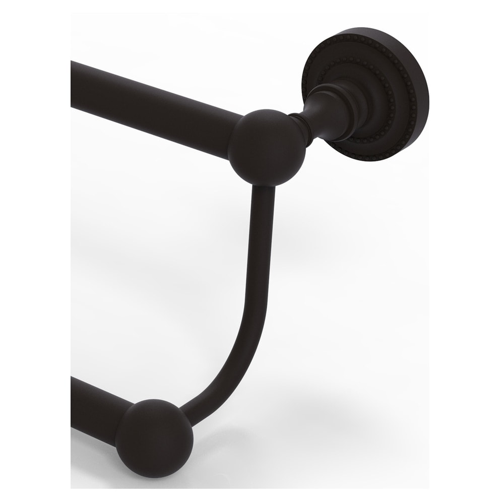 Allied Brass Dottingham 30-in double Oil-Rubbed Bronze Wall Mount