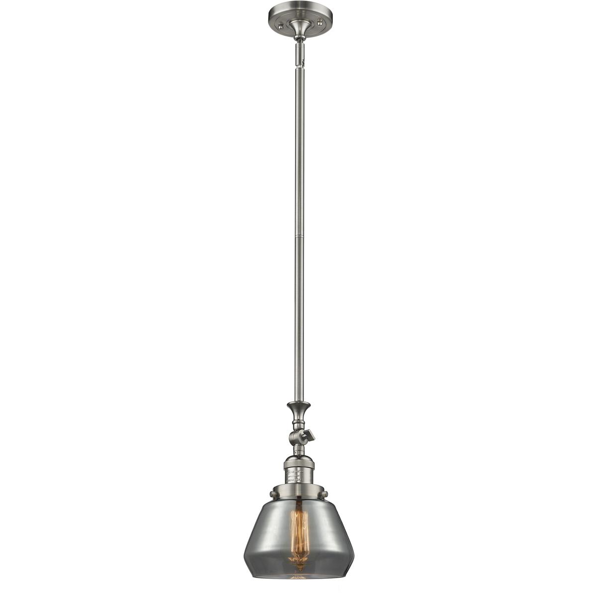 Innovations Lighting 1068226 206-SN-G173 Franklin Restoration Fulton Mini Pendant