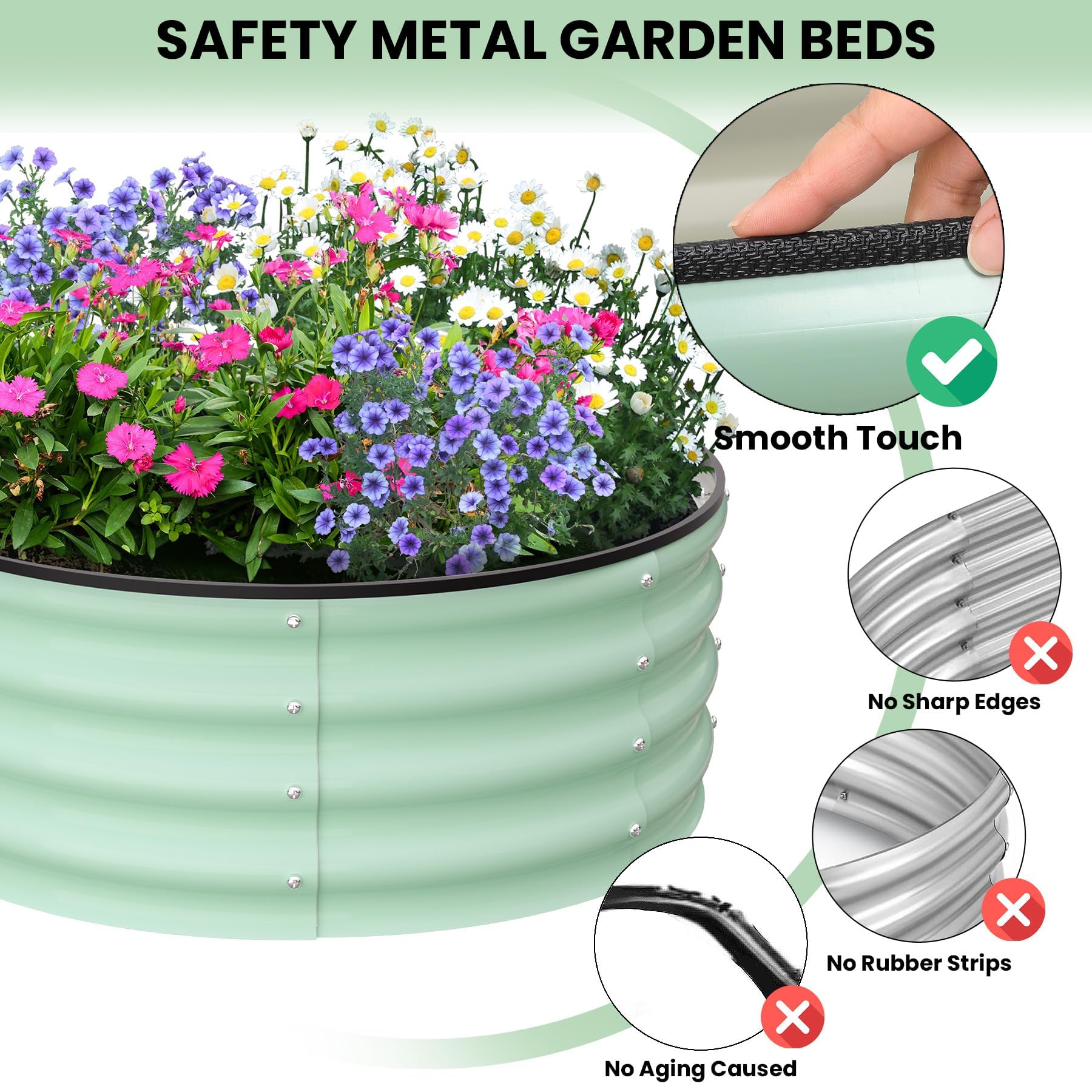 IdealHouse C1110WLZLL4CC Raised-Garden-Beds - View #8