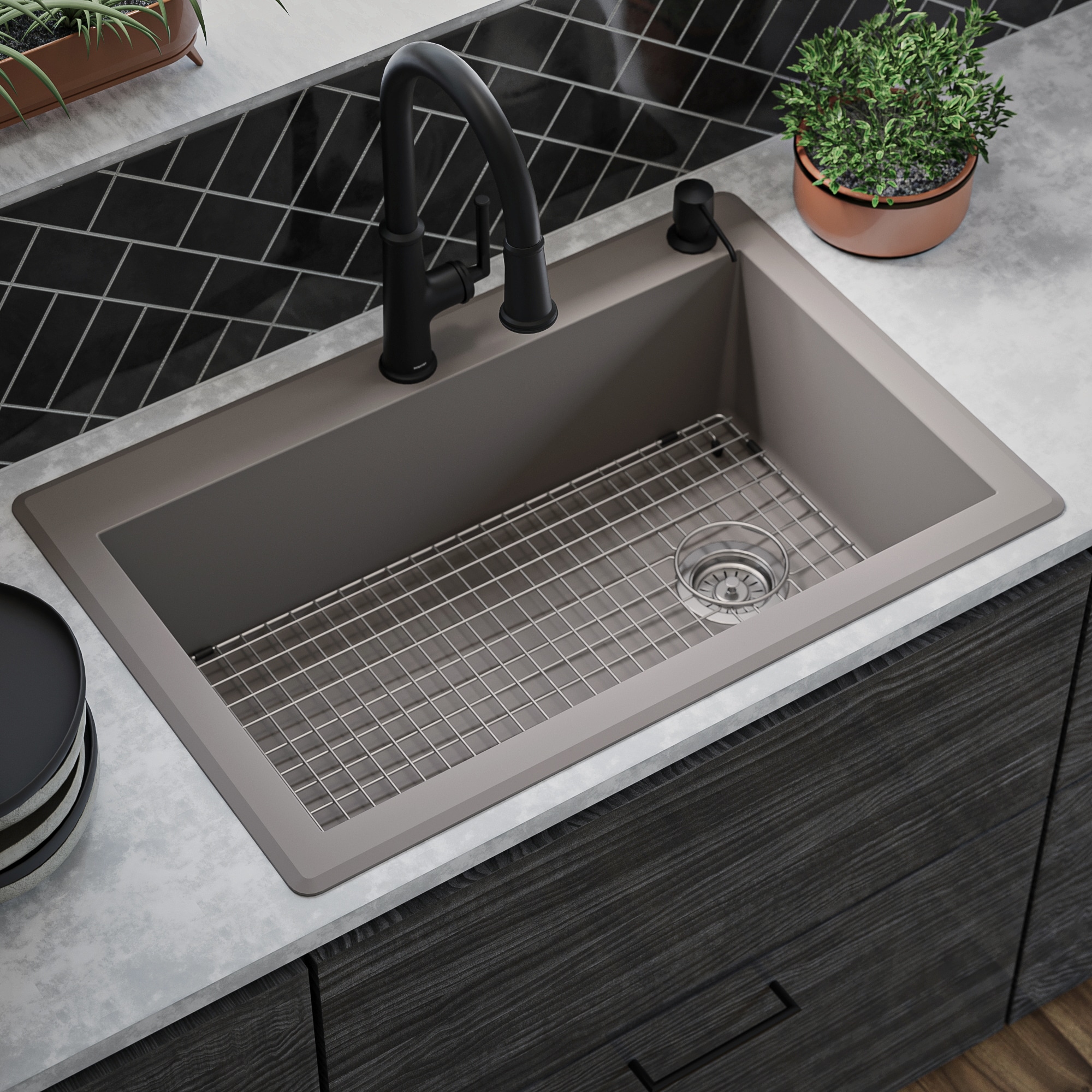 Karran QT-670-CN-PK1 Kitchen-Sinks - View #4
