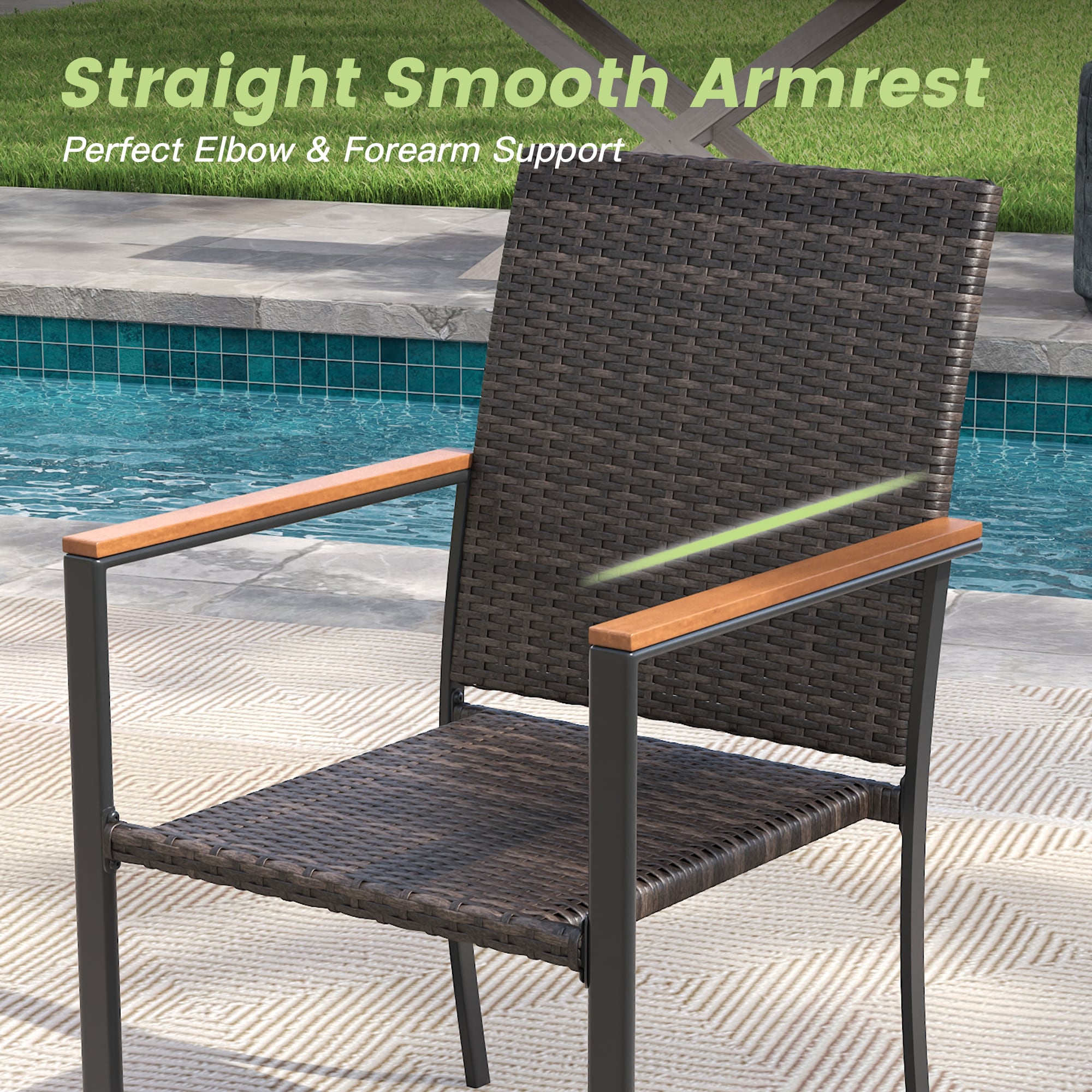 VICLLAX FDT03BL-DC203WL-7V Patio-Dining-Sets - View #6