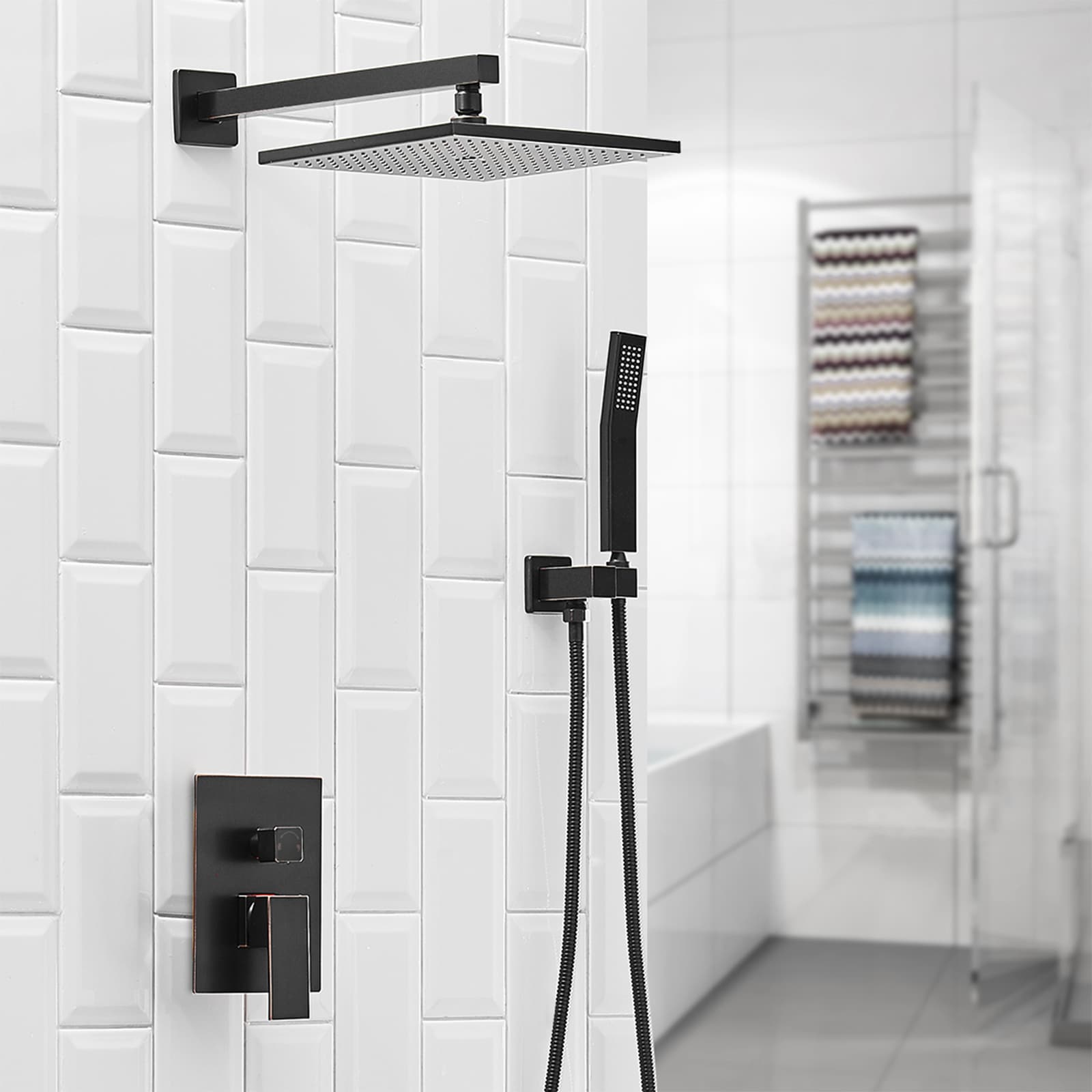 WELLFOR DTG-806CS12ORB Tub-Shower-Faucets - View #3