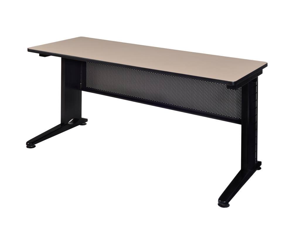 Regency MFTT7224BE Fusion Off-white 4-Person Training Table (72-in W x 29-in H)