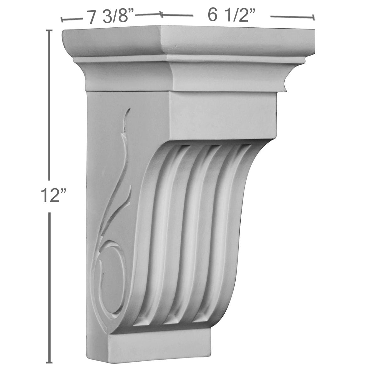 Ekena Millwork COR07X07X12ED corbels - View #2