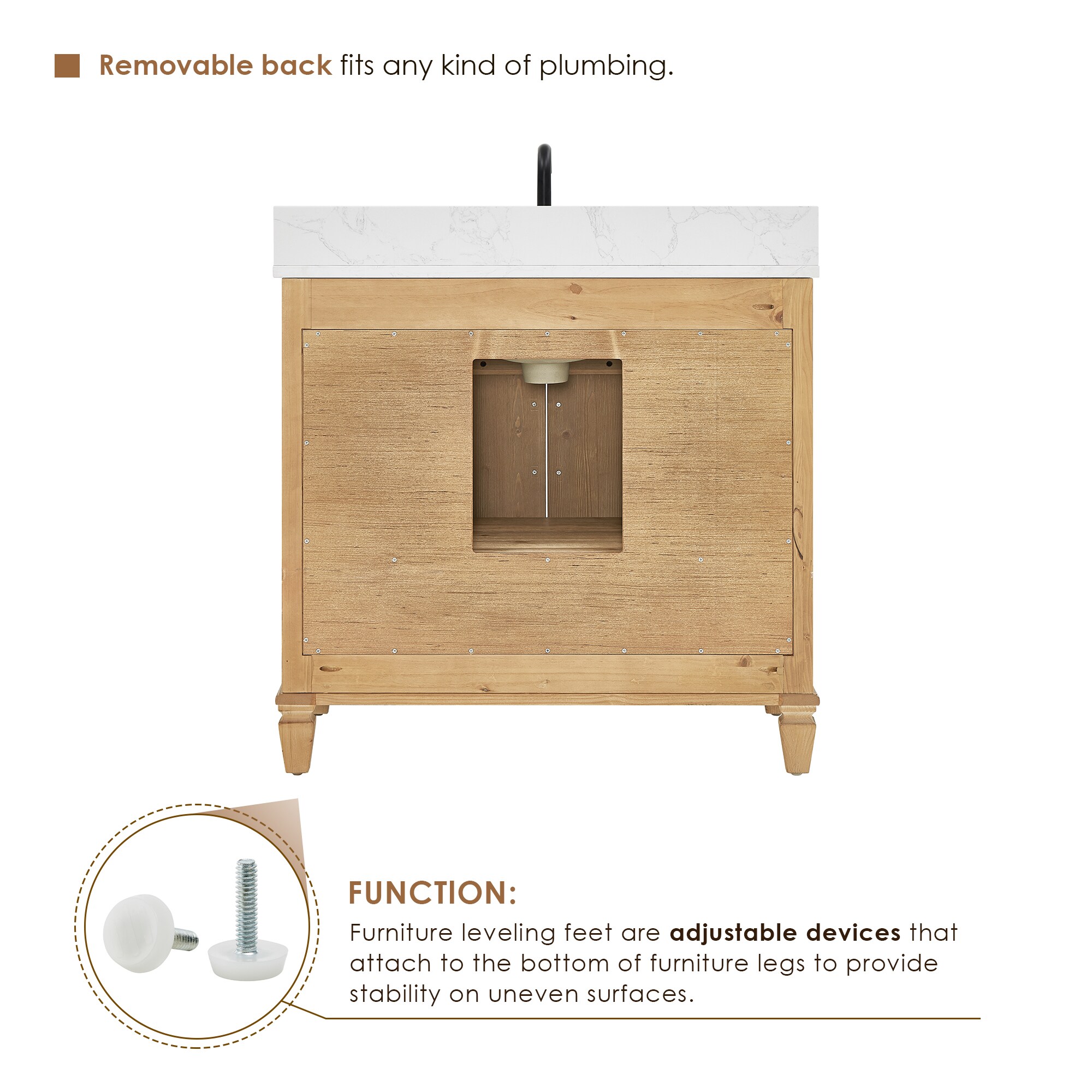 Altair 571036-WF-GW Bath-Vanity-Combo - View #12