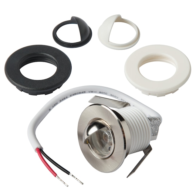 Armacost Lighting Recessed Mini Puck, Hardwired Puck Light Kit