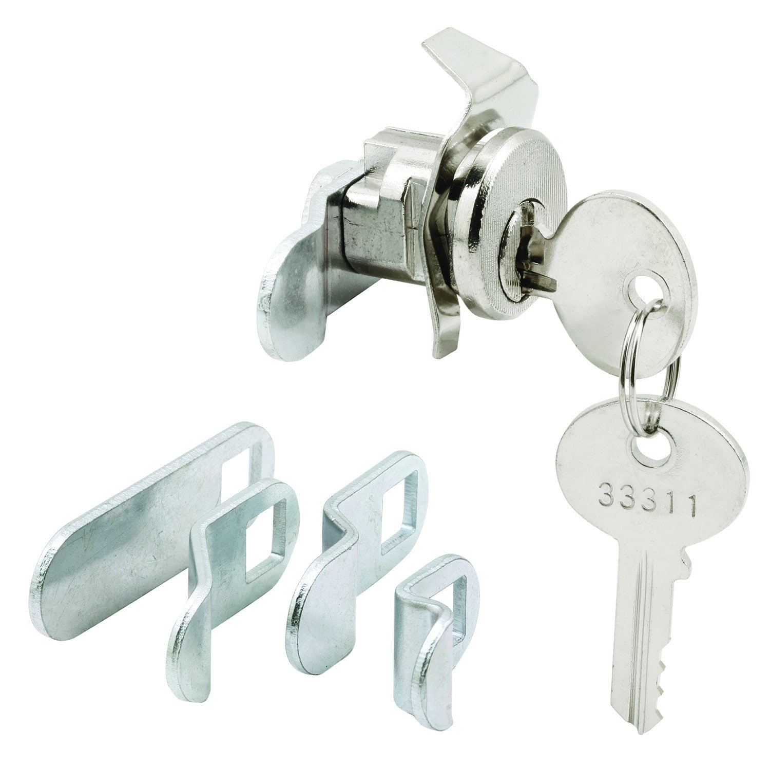 590307 Nickel plated Mailbox lock