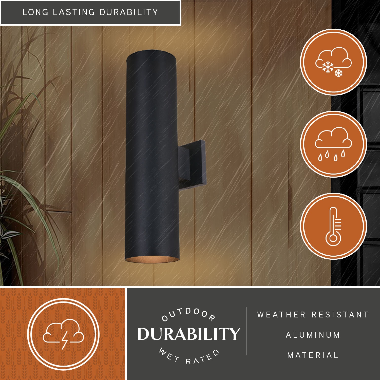 Cascadia T0652 Outdoor-Wall-Lighting - View #2