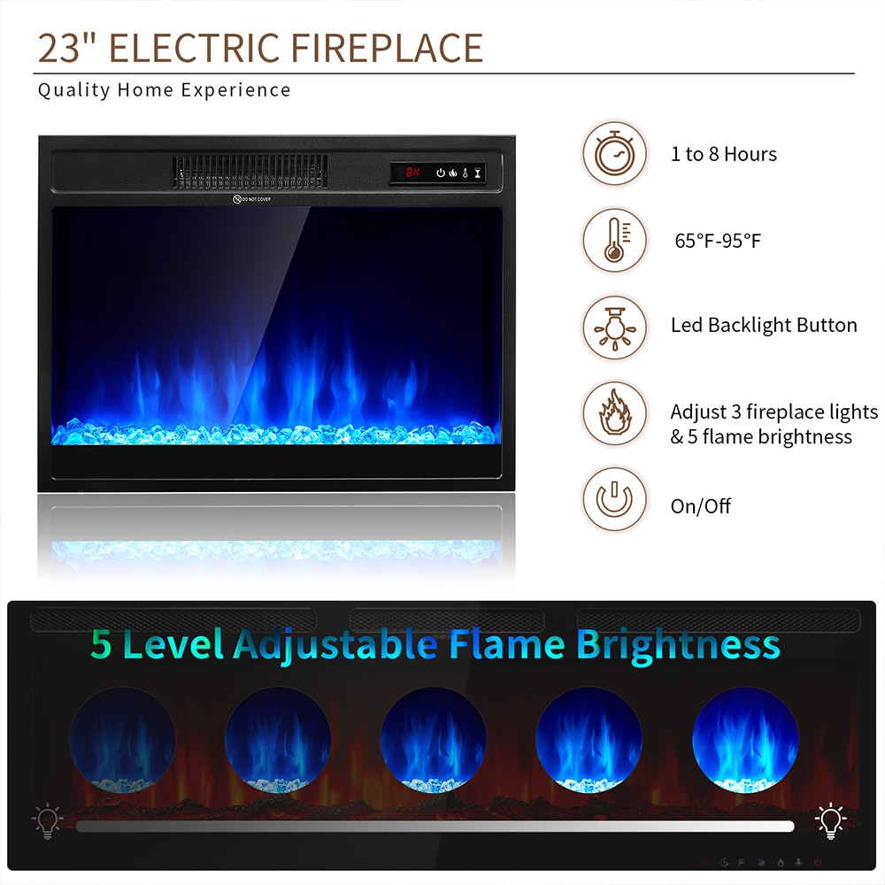 AOXUN H20021 Electric-Fireplaces - View #3