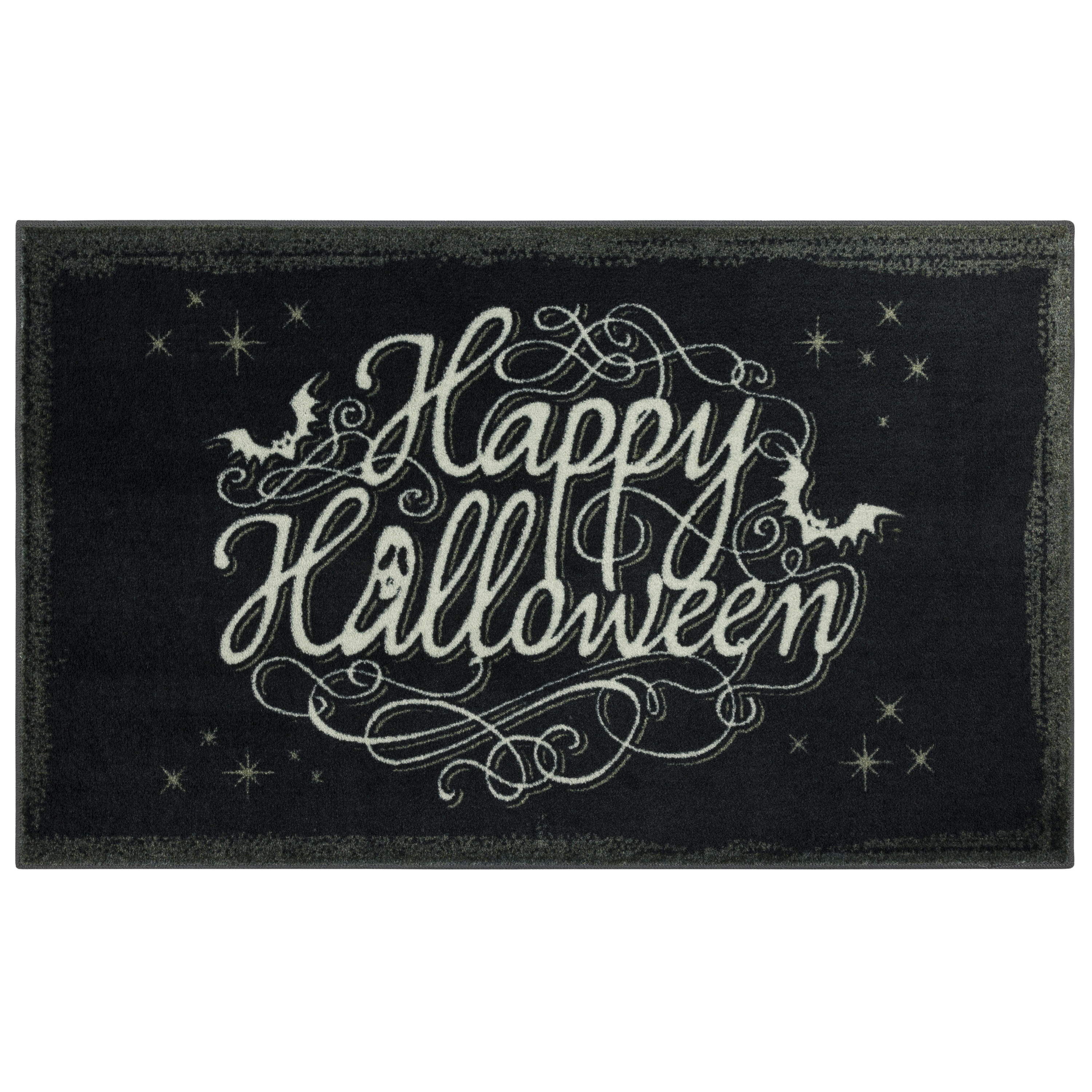 Mohawk Home ZW167 A402 030050 Fall 3 x 4 (ft) Tufted Polyester Black Rectangular Indoor Machine washable Throw rug