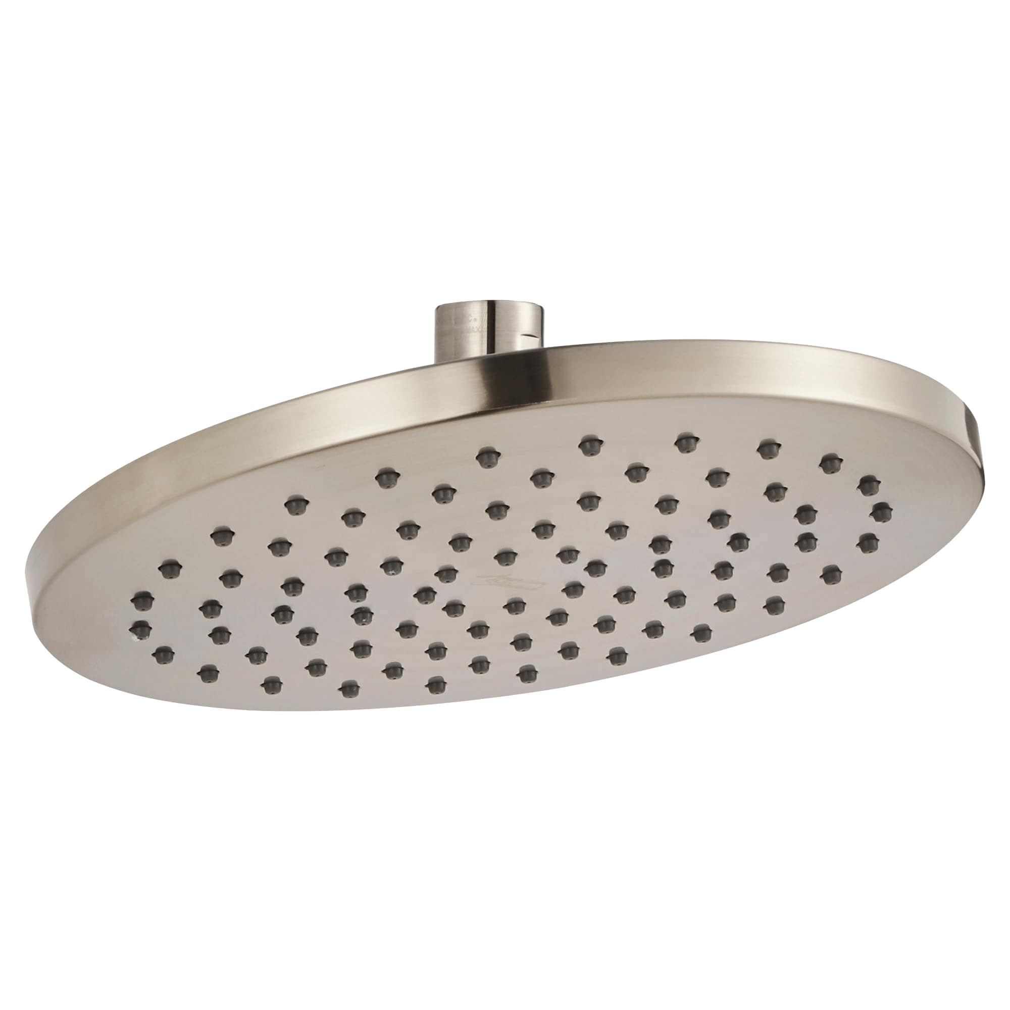 American Standard 1660528.295 Studio S 1.0 -Spray Brushed Nickel 8-in Round Fixed Rain Shower Head 1.75 GPM