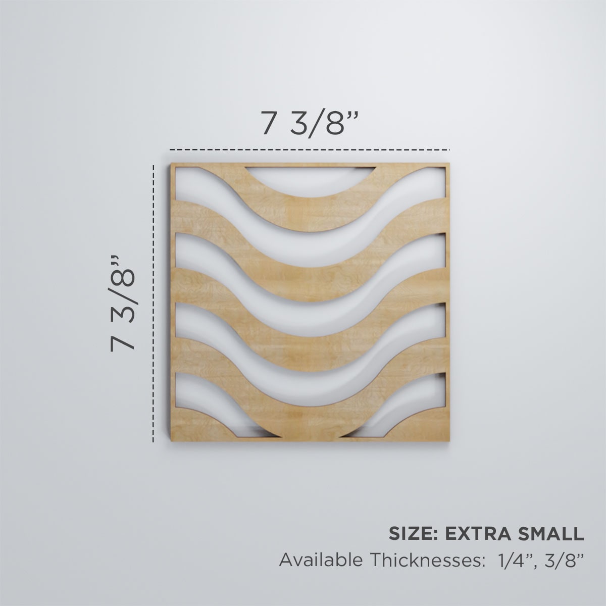 Ekena Millwork WALW08X08X0250PKRCH Wall-Panels - View #3
