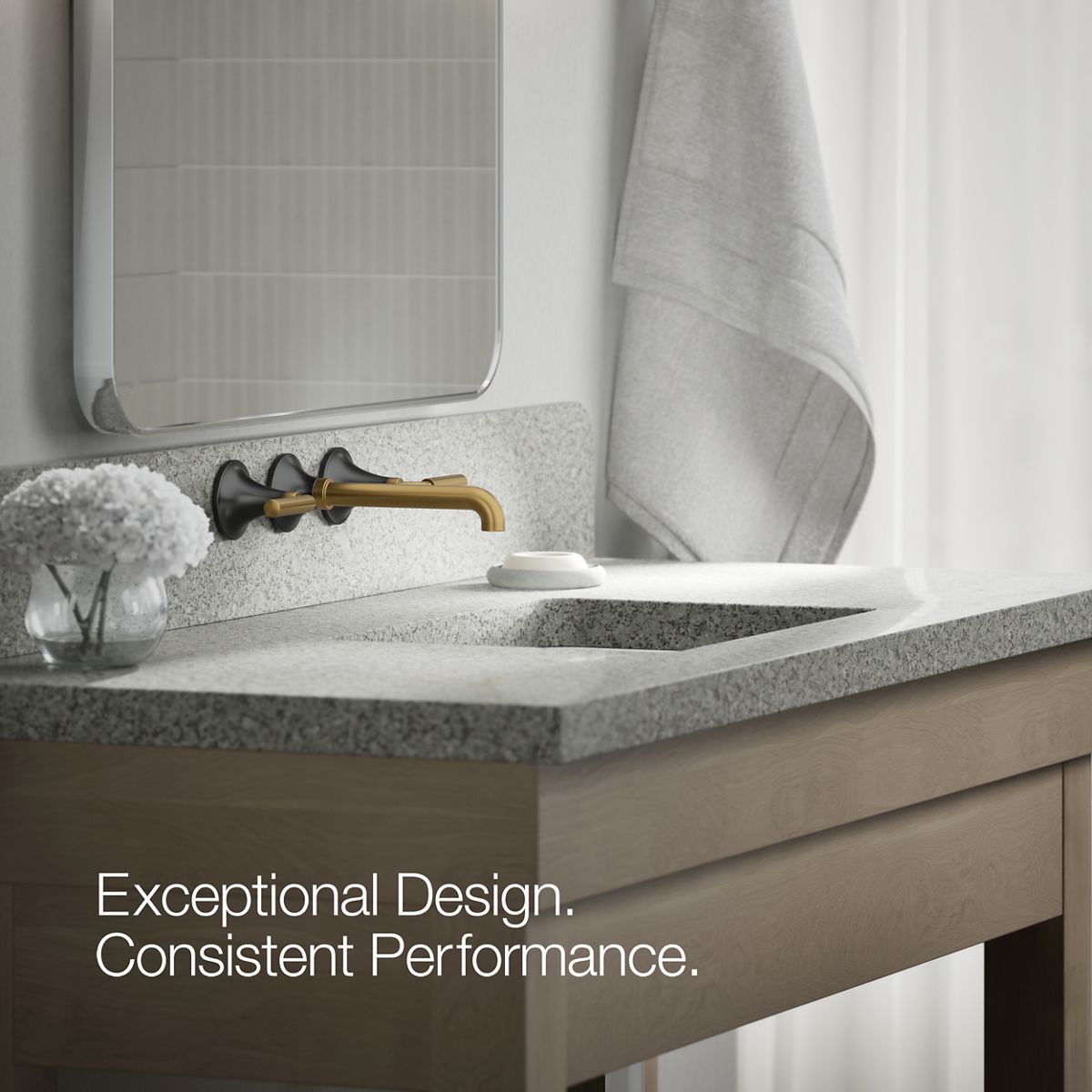 KOHLER T26439-4-BMB Lavatory-Faucets - View #3