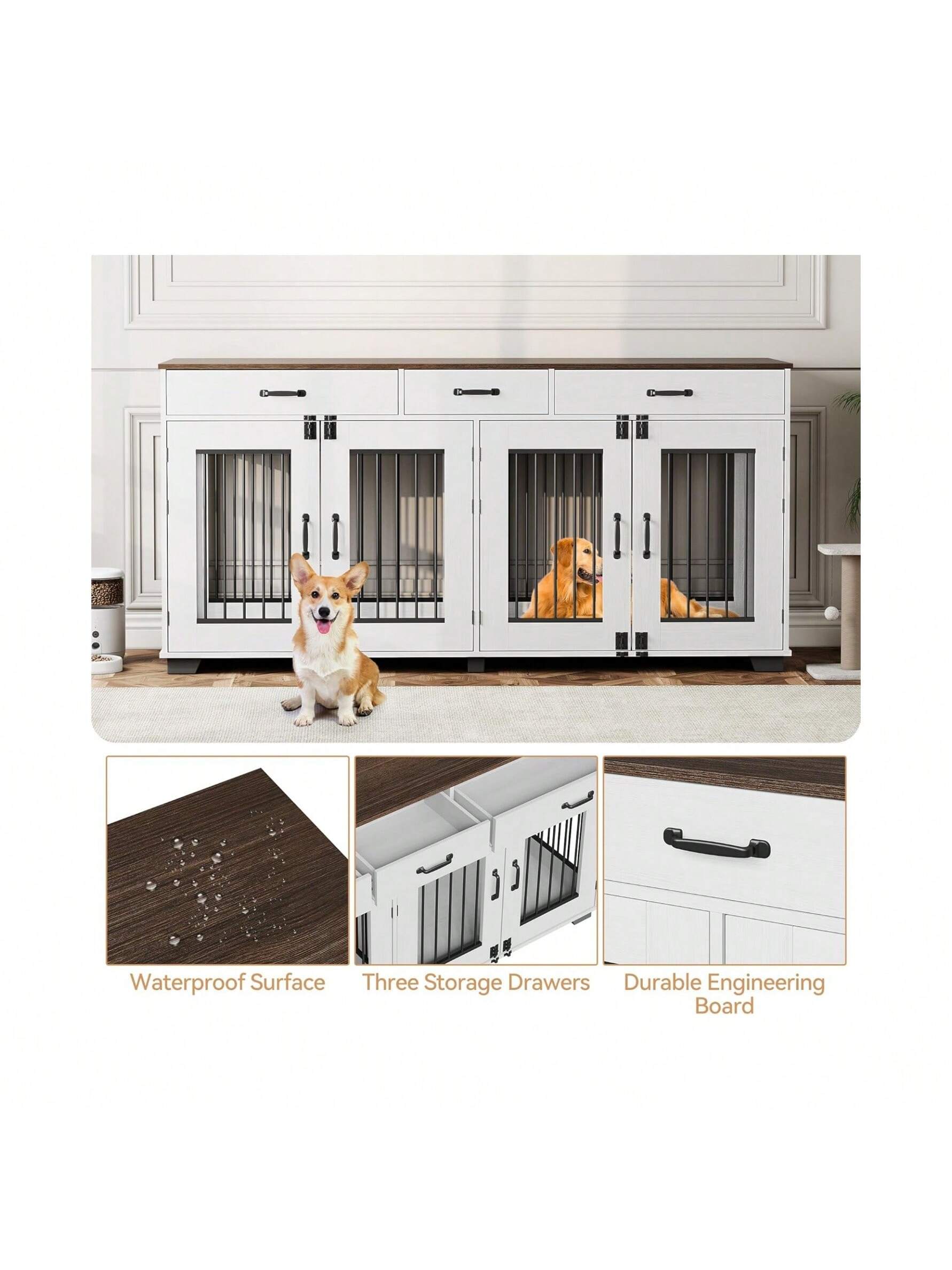 Qeetex BY-PHO-158Q1WUZ Pet-Crates-Carriers - View #6