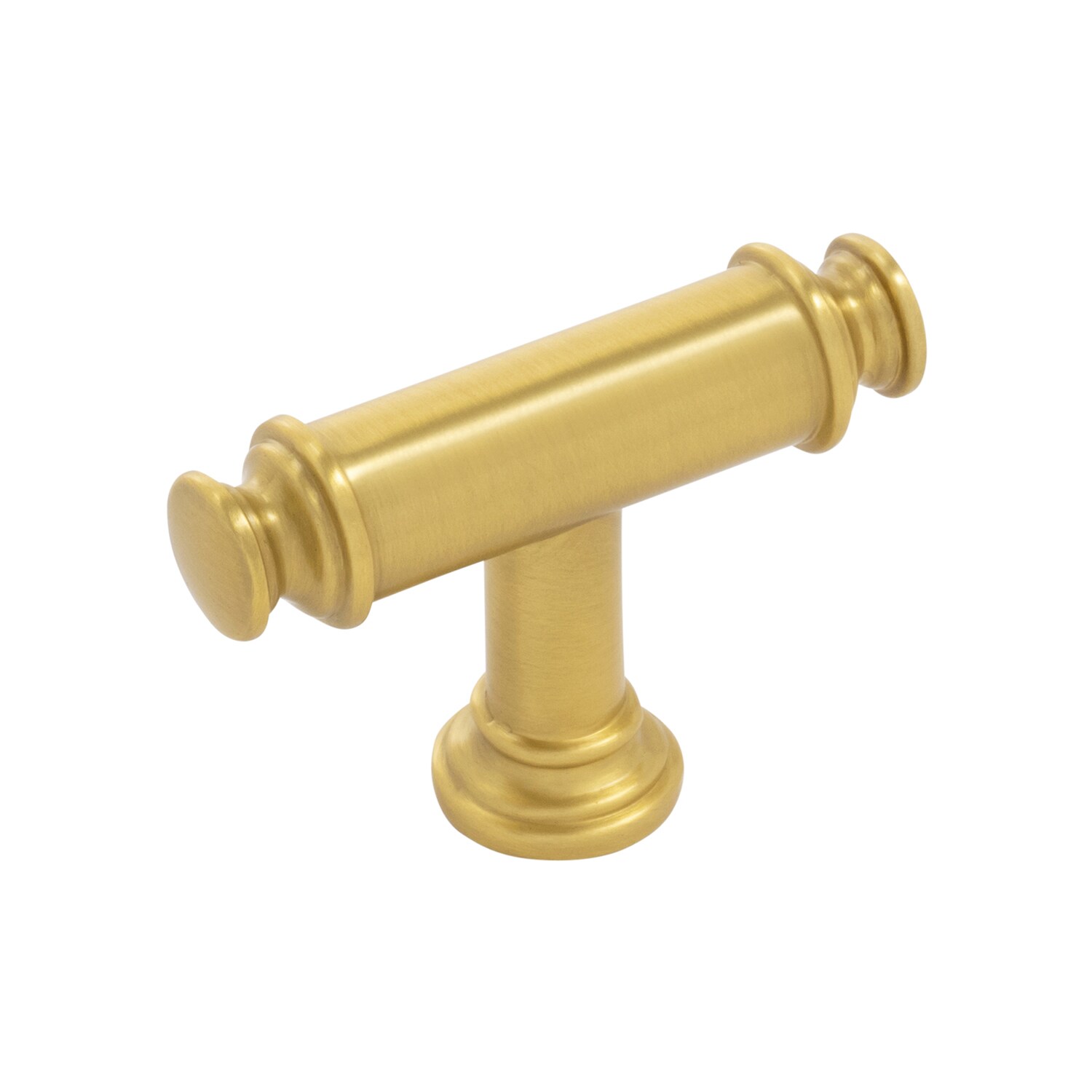 Belwith Keeler B079928-BGB Berkshire Brushed Golden Brass Bar Farmhouse Cabinet Knob