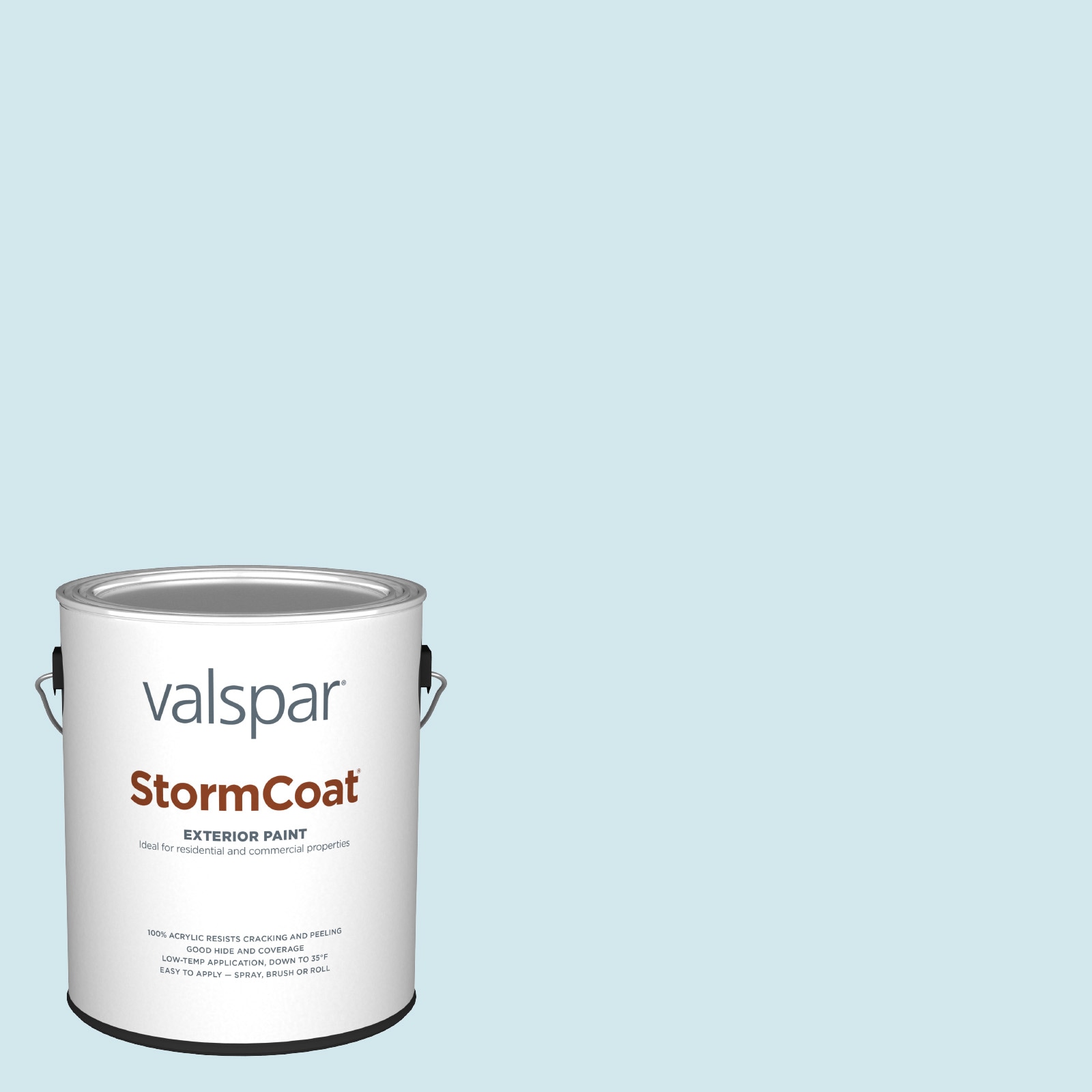 Valspar 5002-9A-146990 Storm Coat Satin Crystalline 5002-9A Latex Exterior ( 1-gallon )