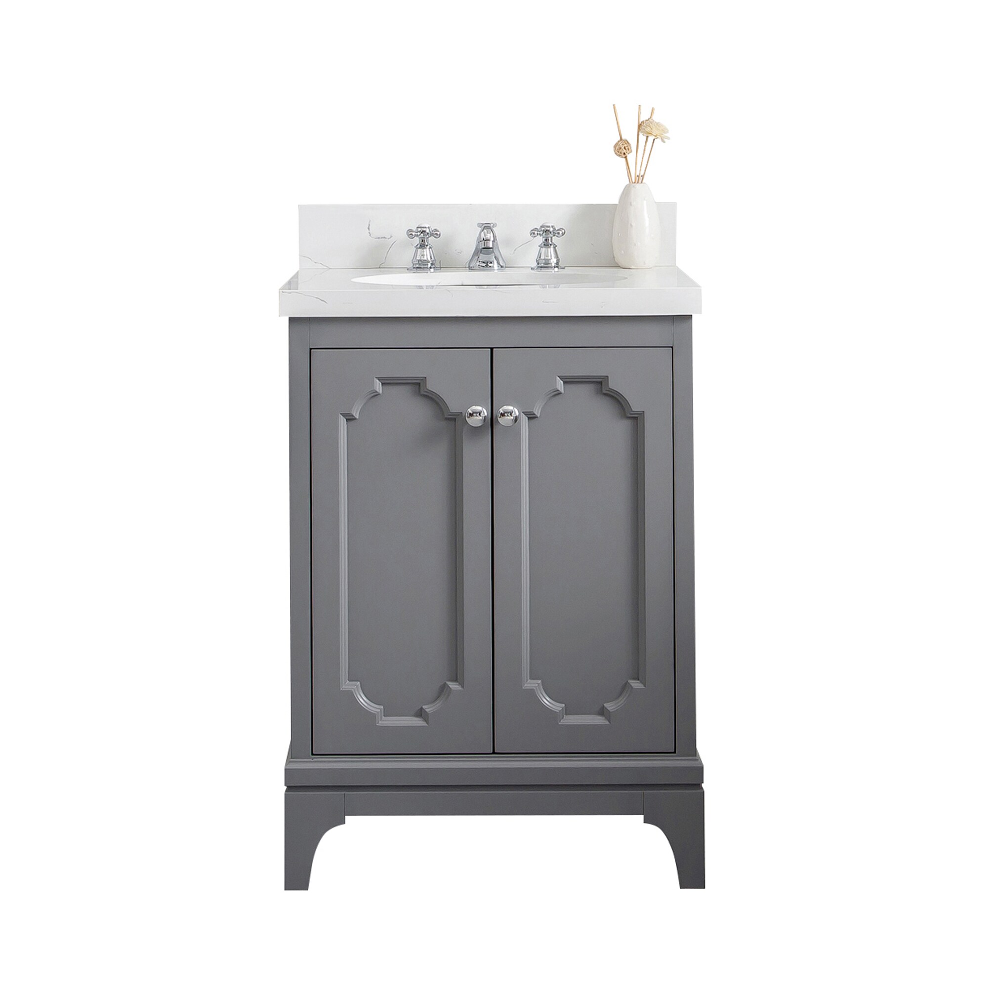 Water Creation VQU024QCCG07 Bath-Vanity-Combo - View #2