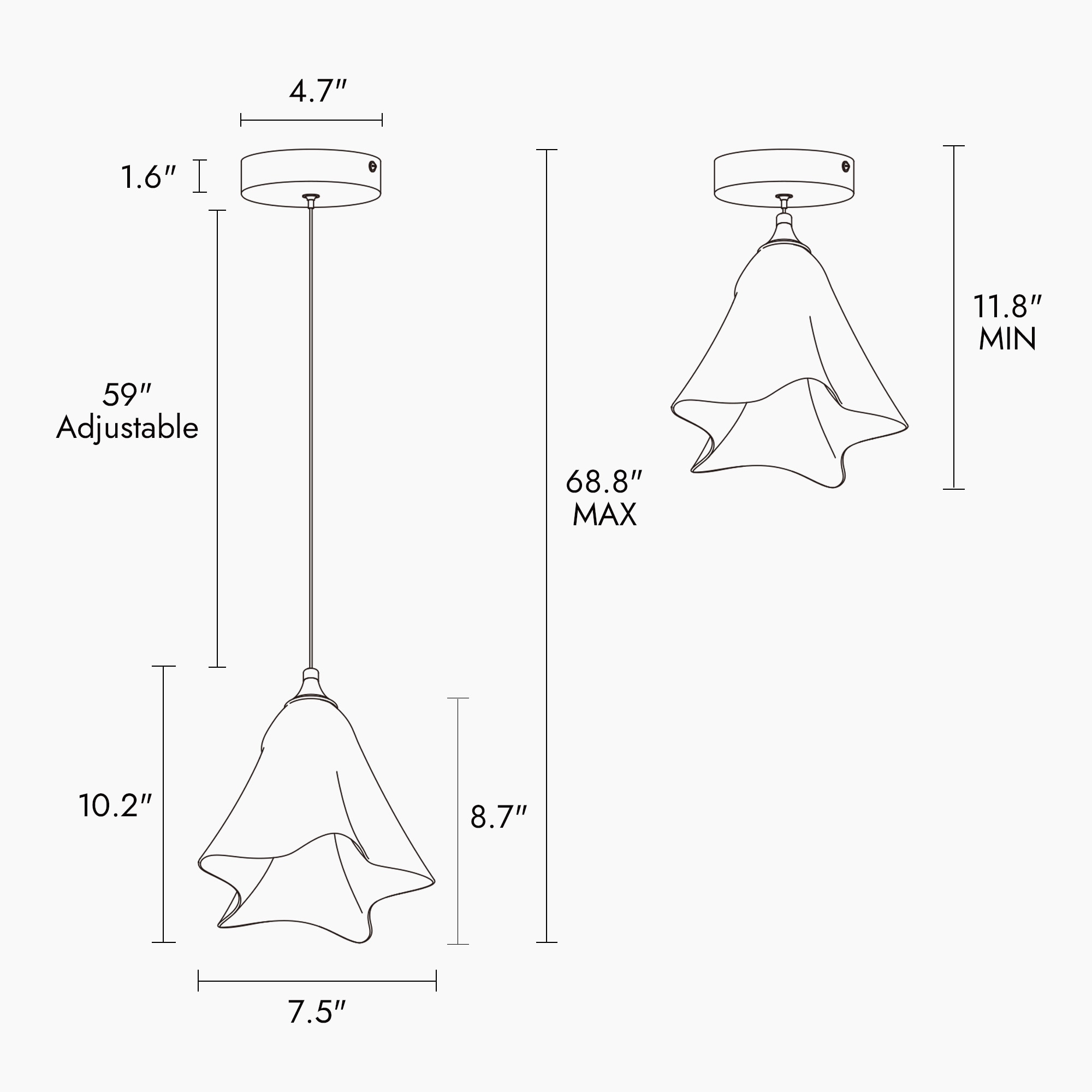 LNC HA05112P Pendant-Lights - View #6