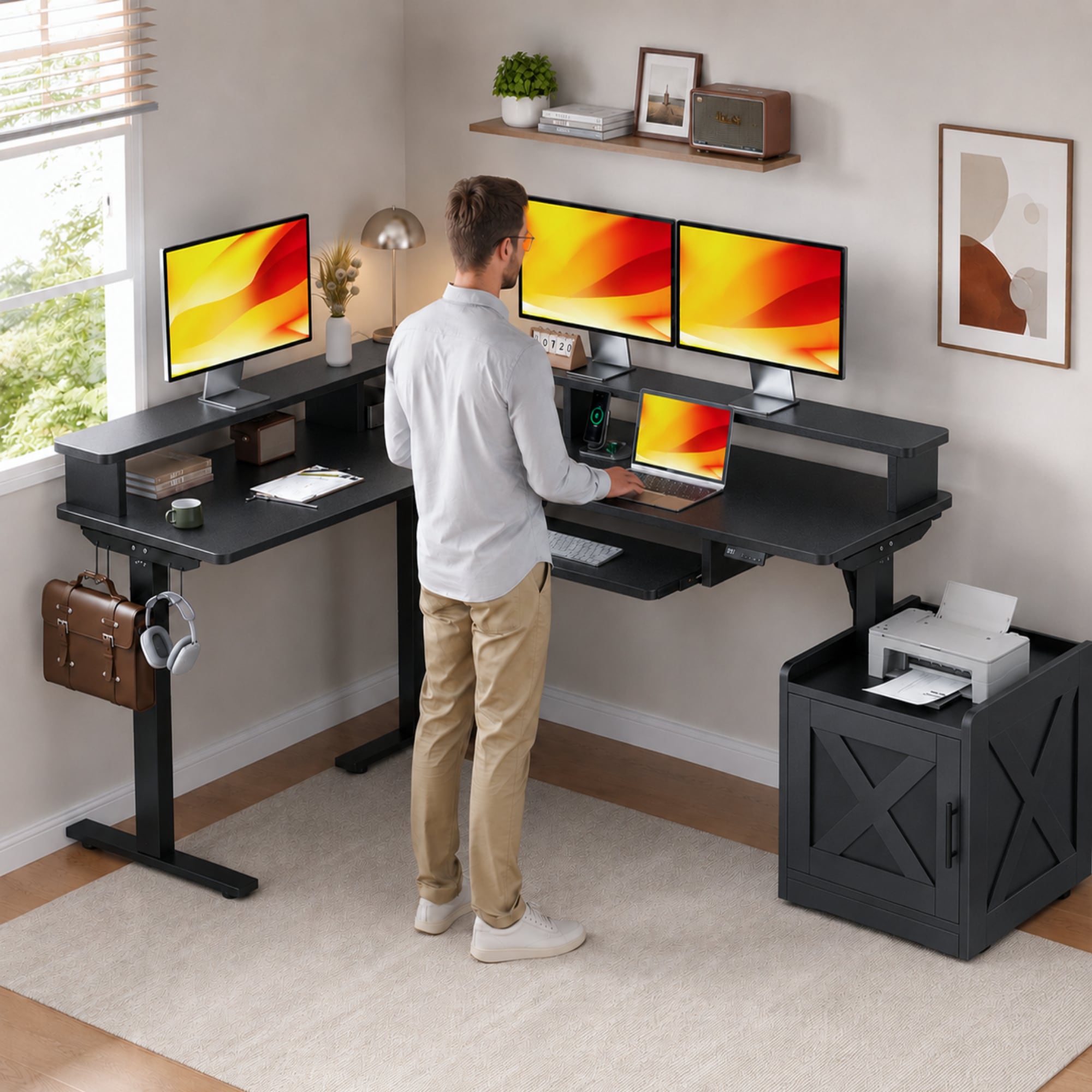 BrooveWave SD05-55BK desks - View #2