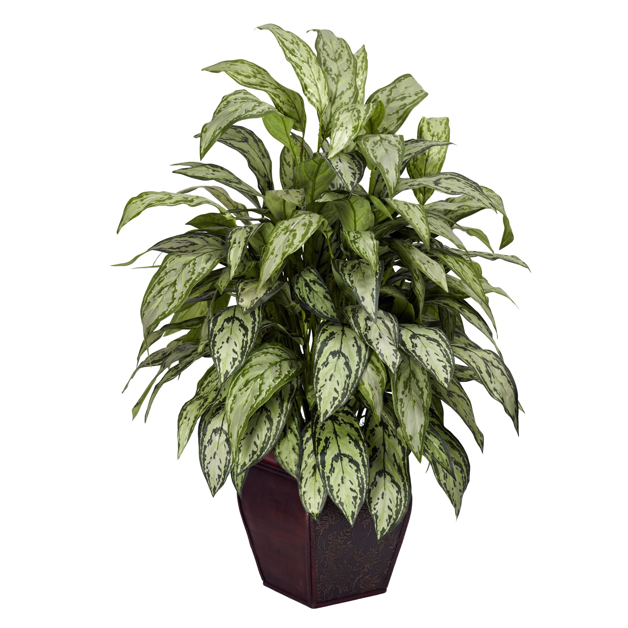 Nearly Natural 38-in Green Indoor Artificial Silk Artificial Plant in the  Artificial Plants & Flowers department at