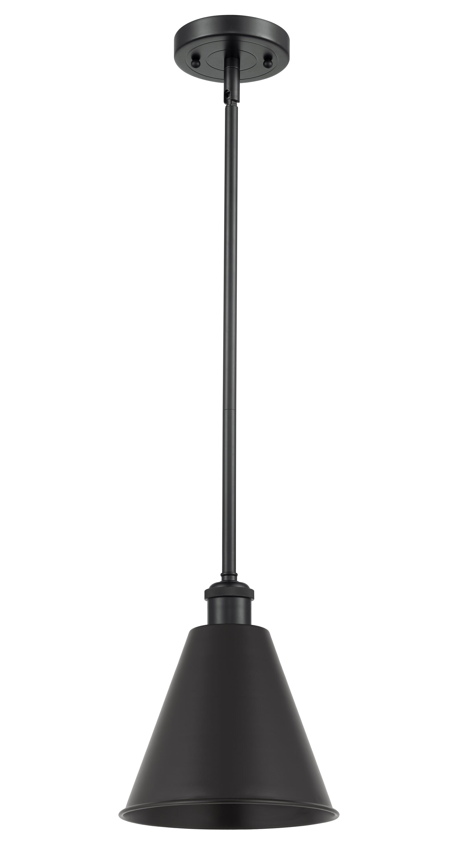 Innovations Lighting Ballston Cone Matte Black Industrial Cone Mini ...